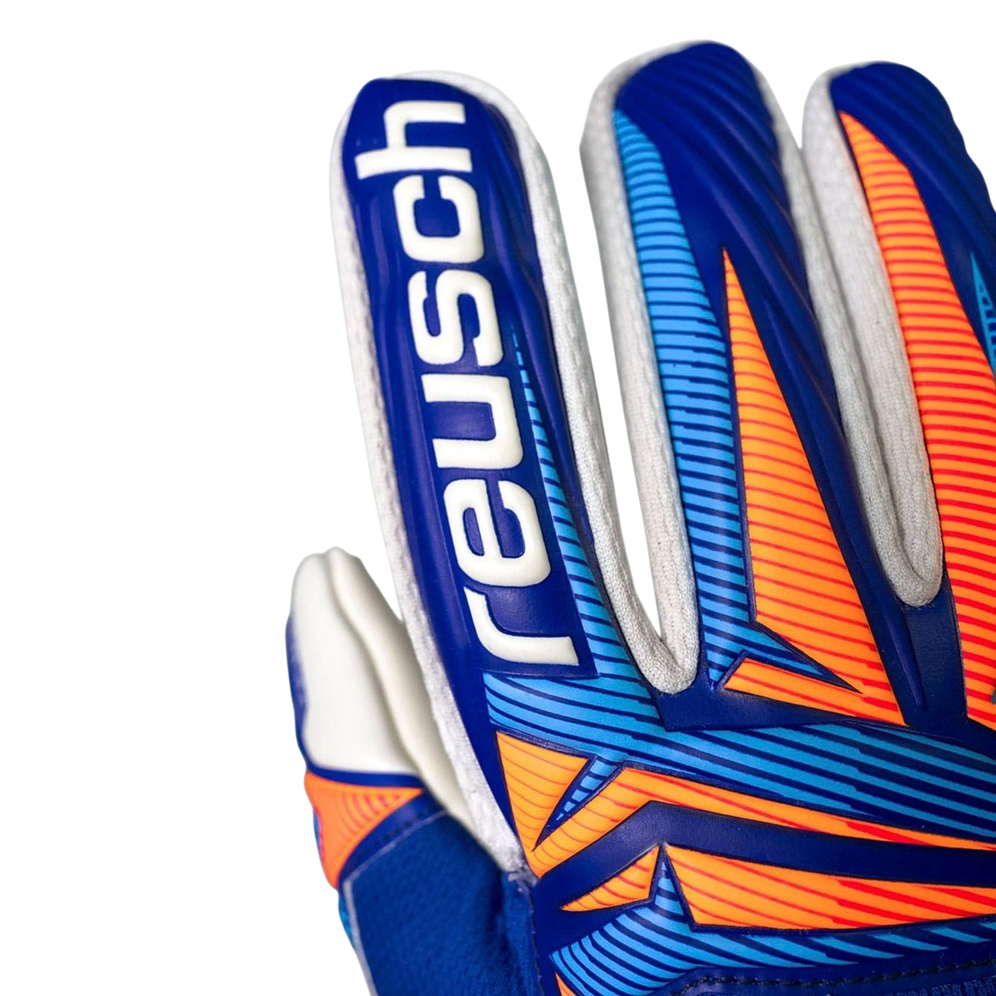 Reusch Keepershandschoenen Attrakt FreeGel Fusion Strapless - Zwart/Turquoise
