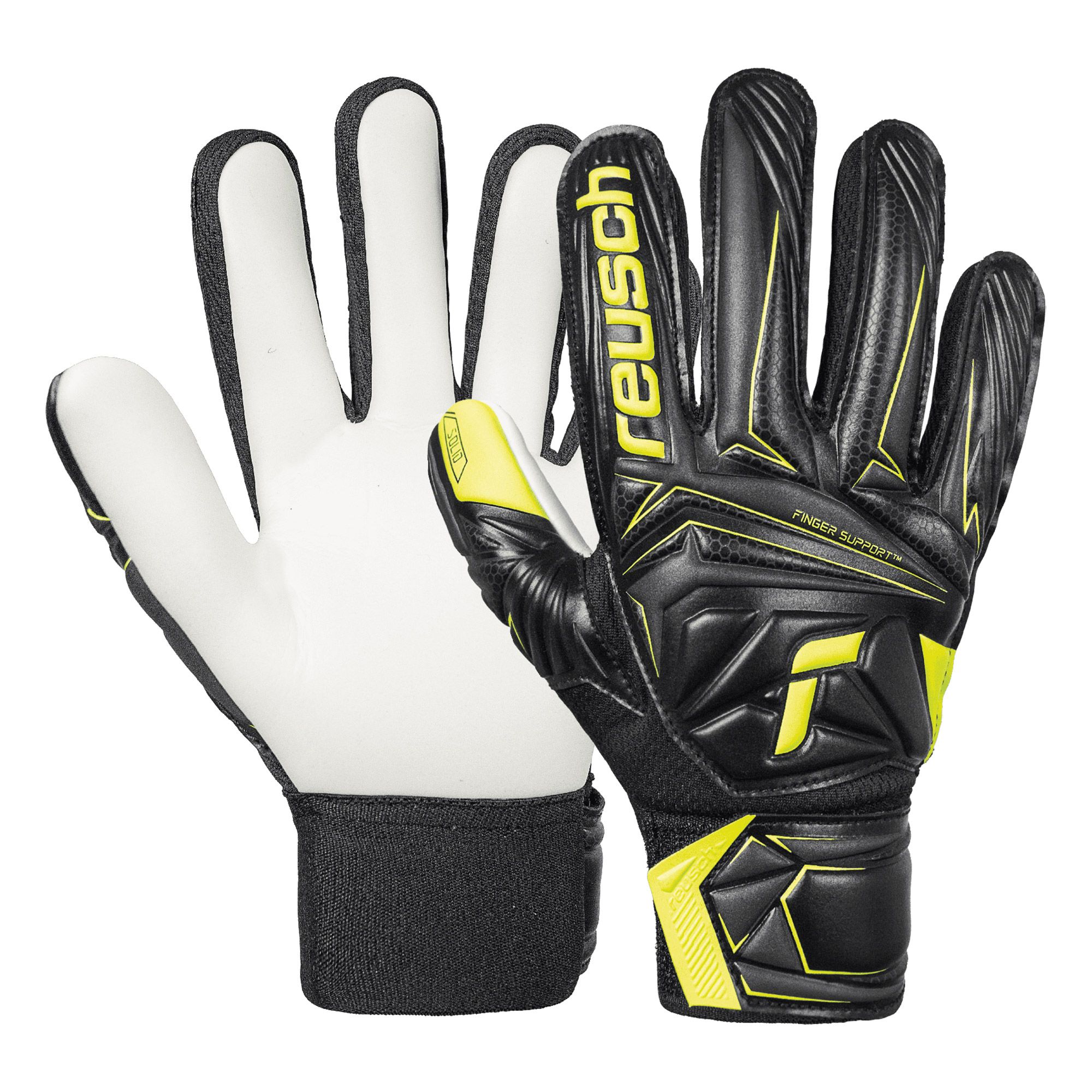 Reusch Attrakt Starter Solid Finger Support Keepershandschoenen Junior
