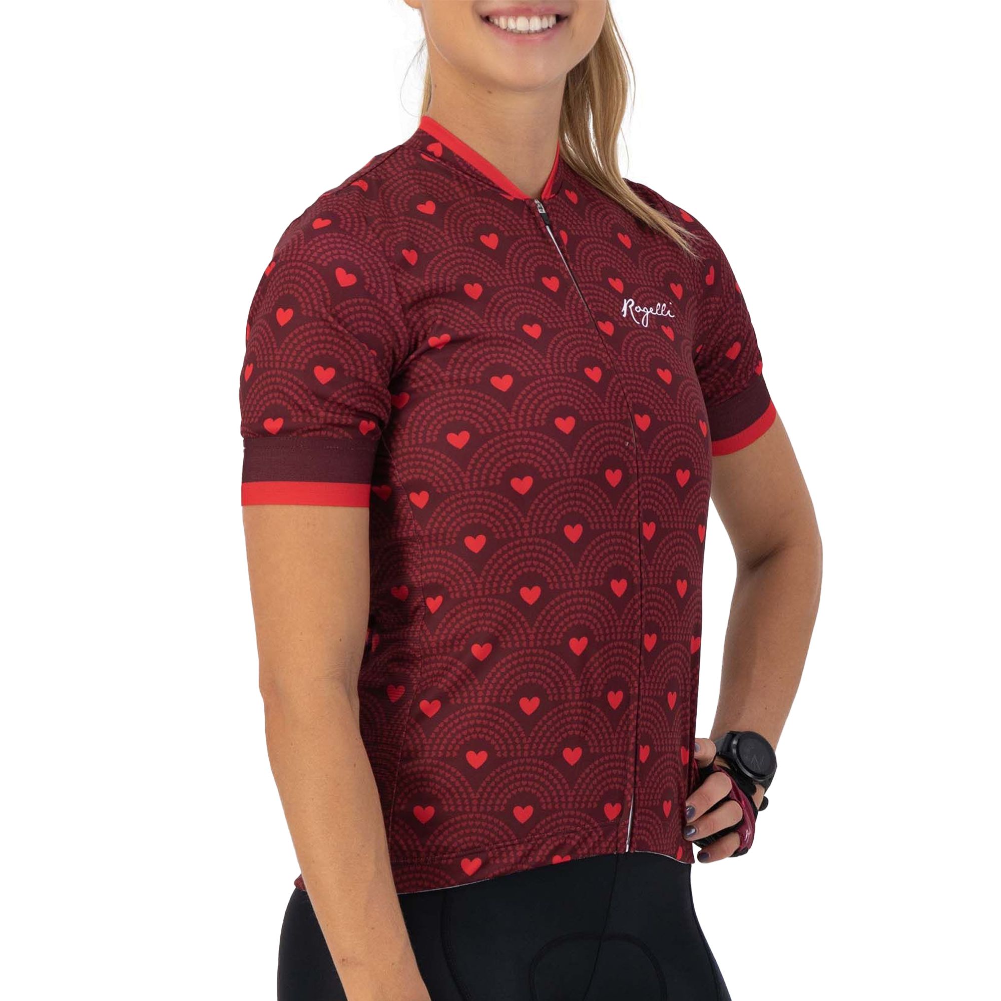 Rogelli Hearts Wielrenshirt Dames
