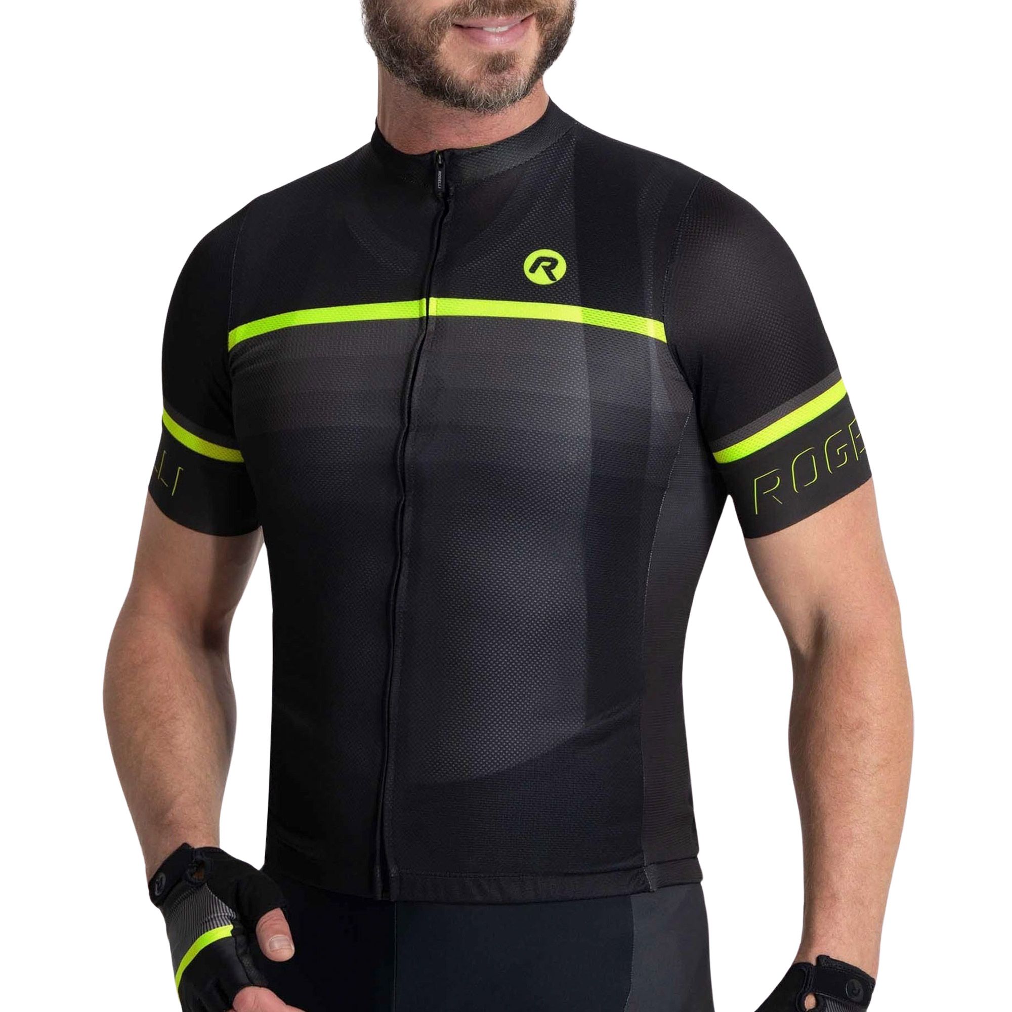 Maillot De Cyclisme Homme Sugoi - 1/2 Zip, Poches Avant, Rouge/noir/blanc - Taille XL
