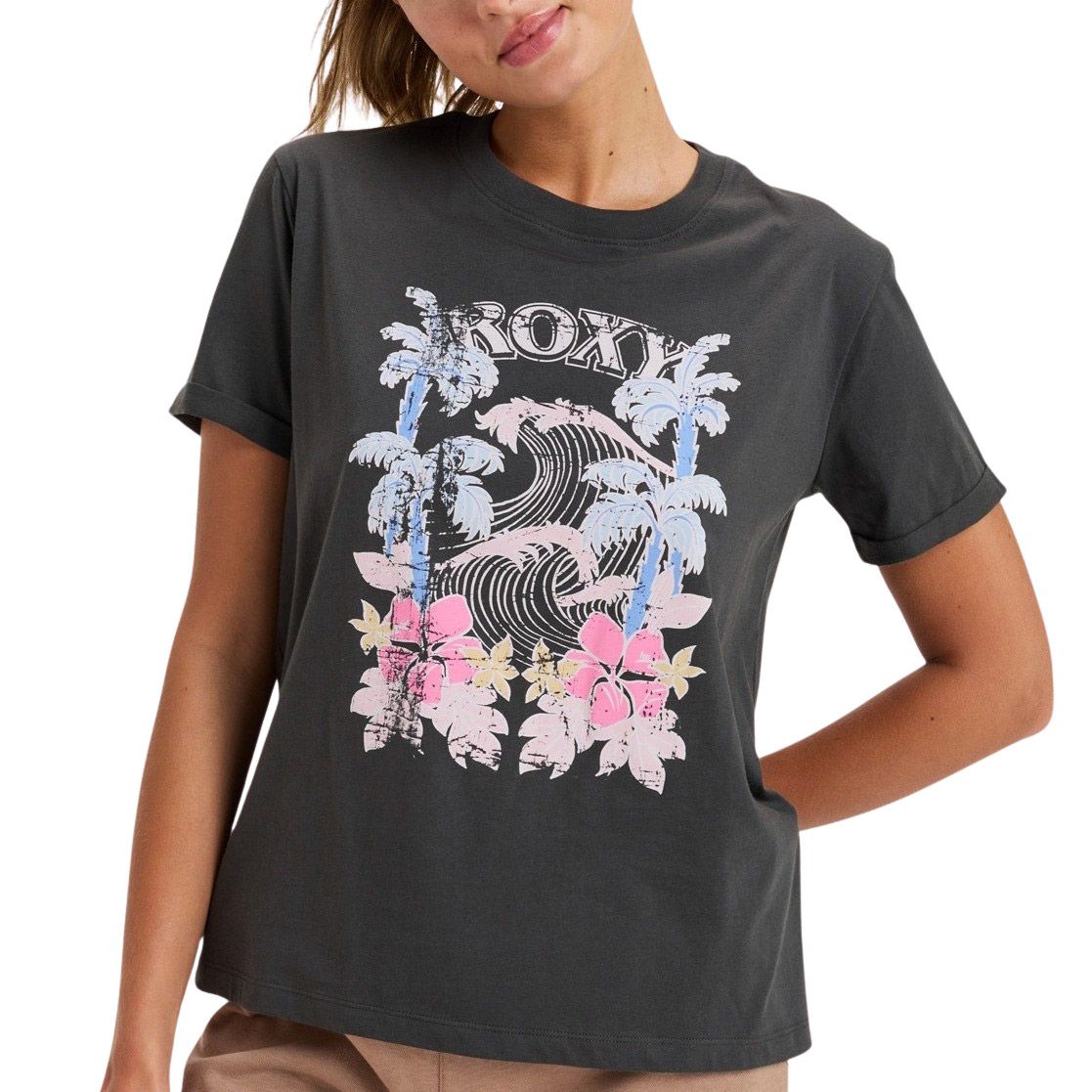 T-Shirt Roxy Ocean Poster Femmes