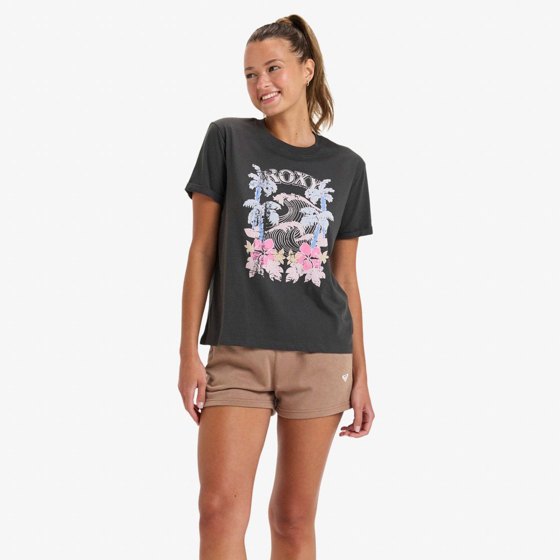 T-Shirt Roxy Ocean Poster Femmes