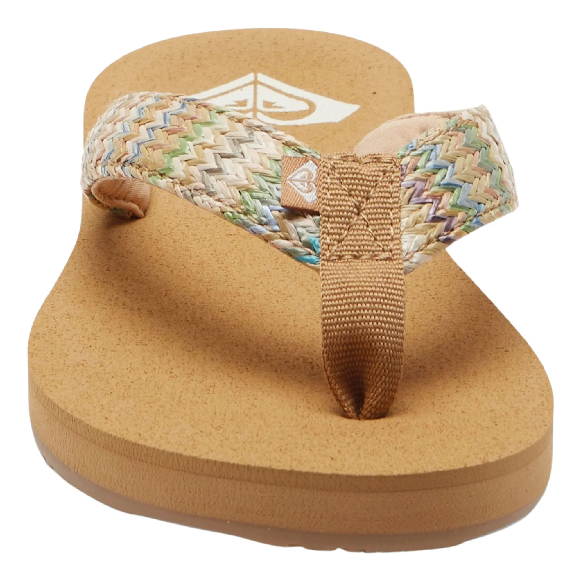 Roxy Porto Raffia II Teenslippers Dames