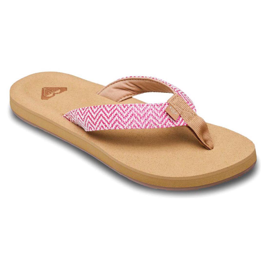 Roxy Porto Raffia Teenslippers Dames