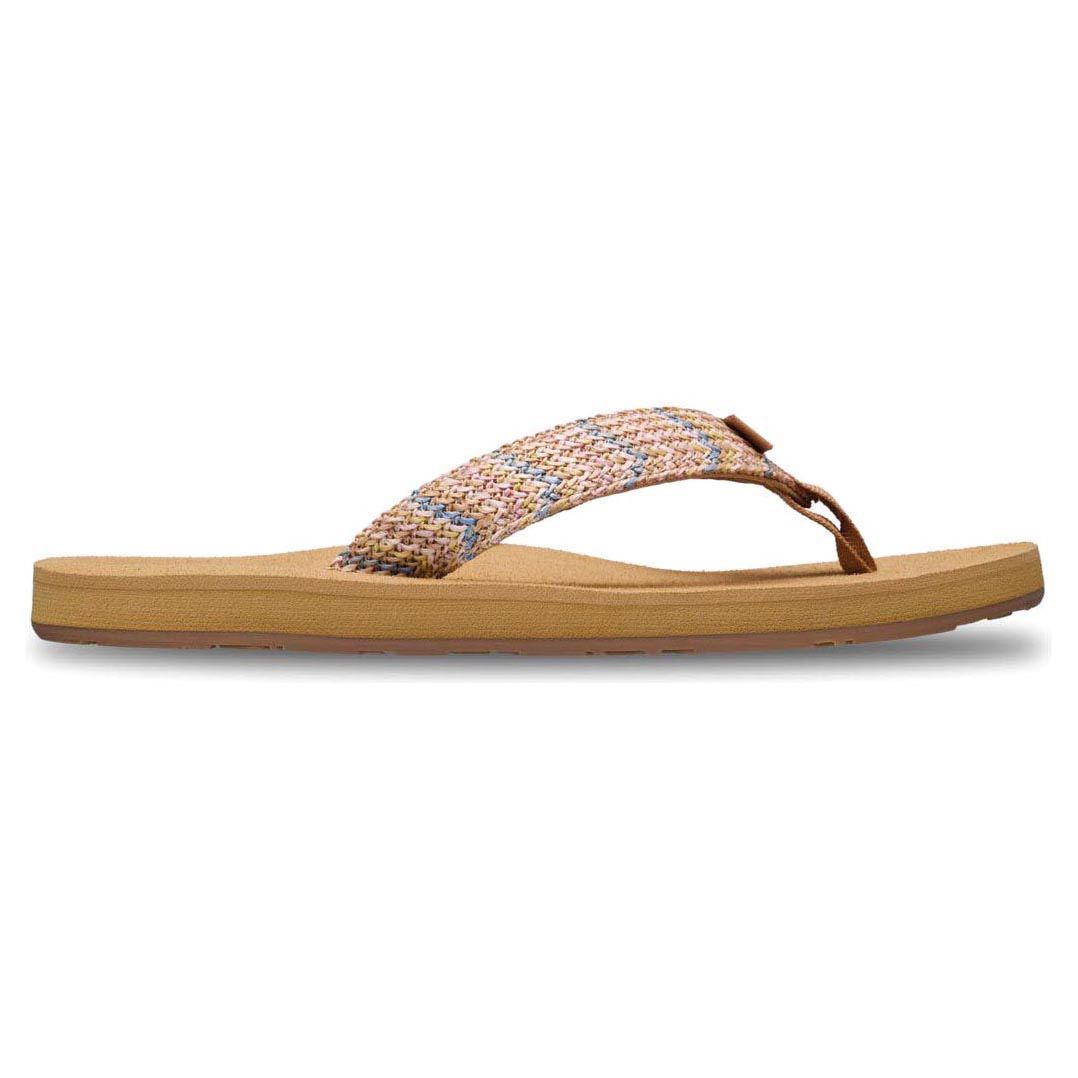 Roxy Porto Raffia Teenslippers Dames
