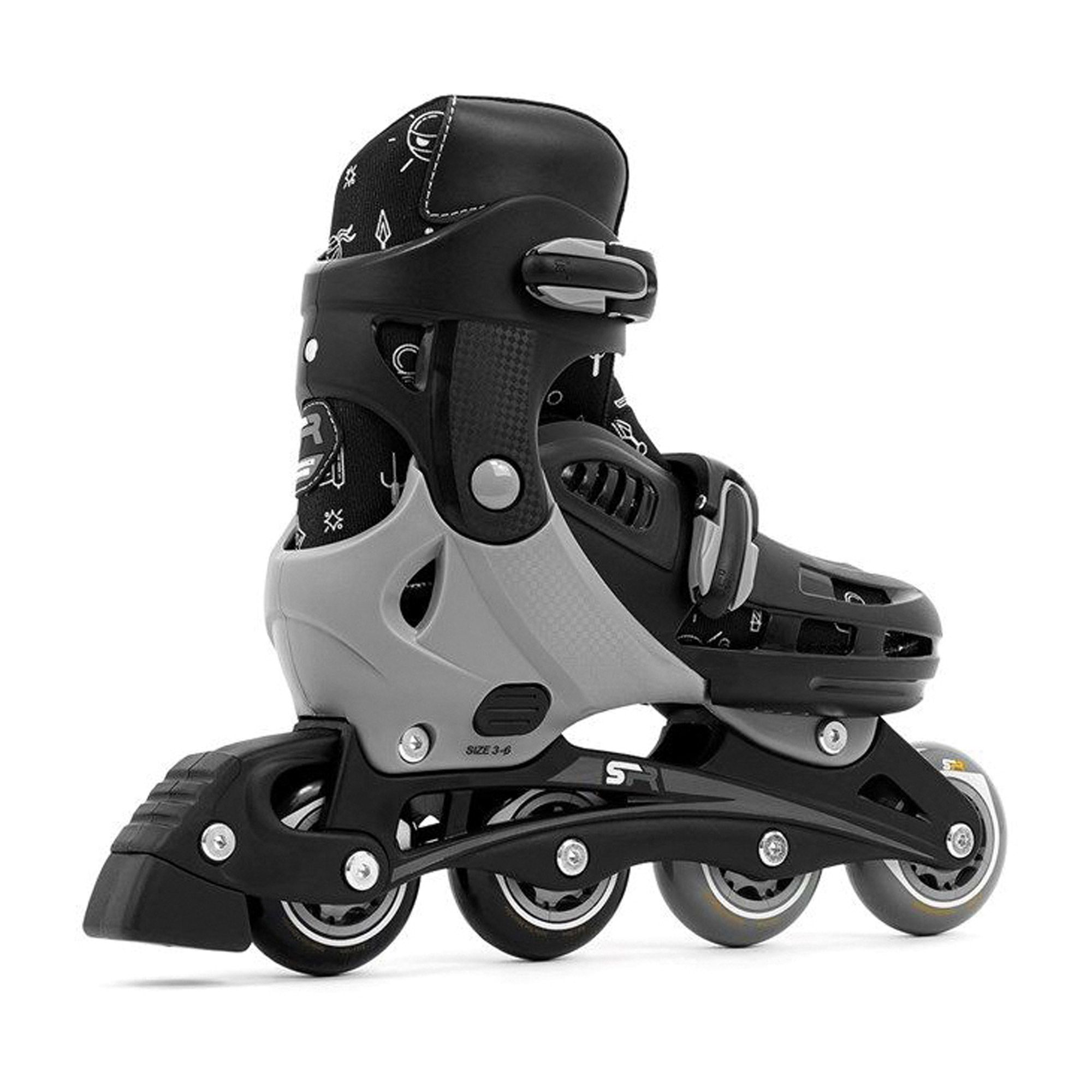 SFR Cyclone II Inline Skates Kinder (verstelbar)