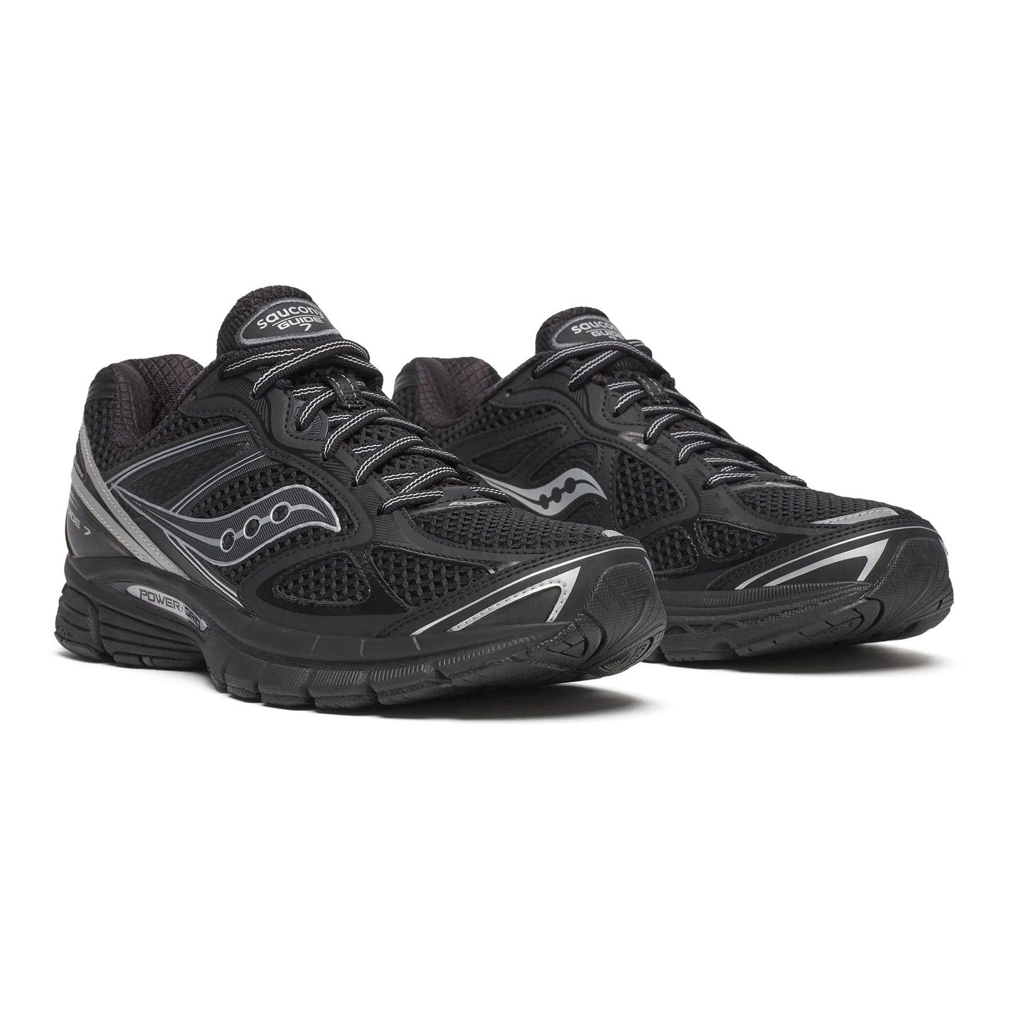 Saucony herensneaker zwart en grijs