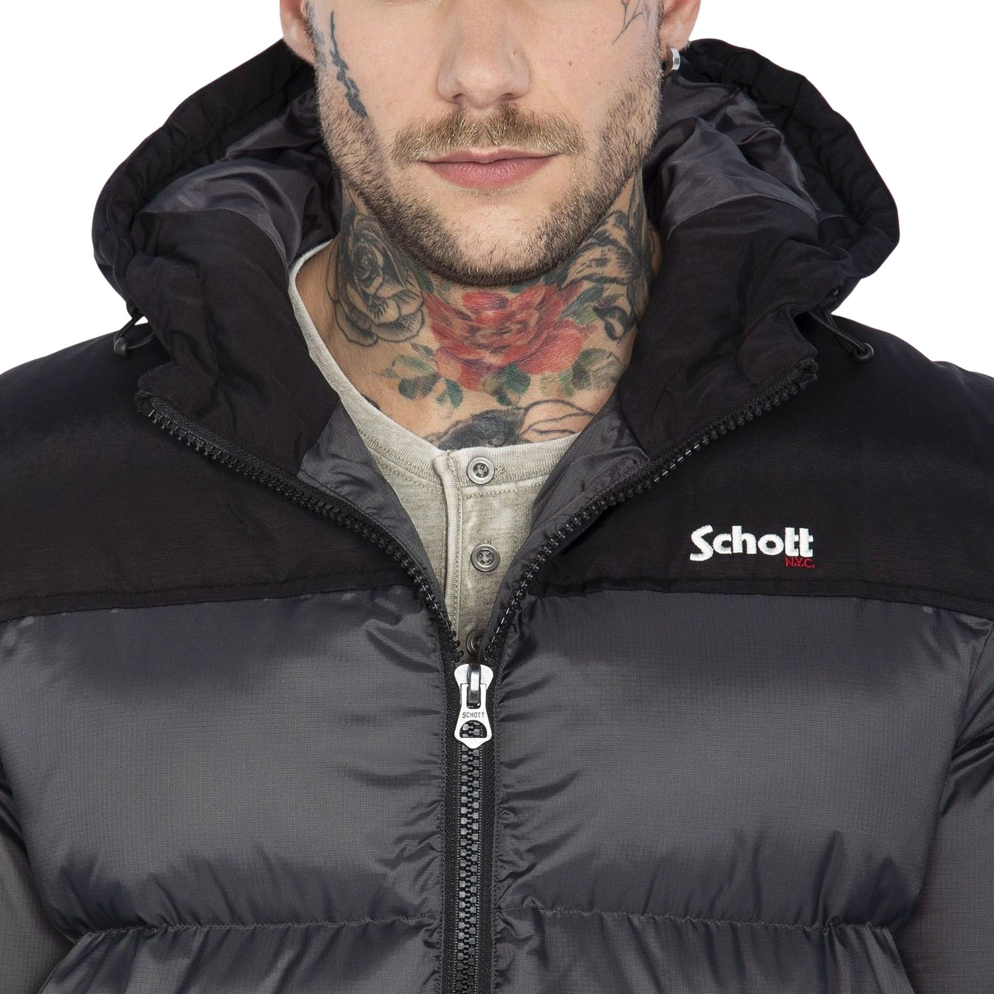 Schott Utah2 Puffer Winterjas Heren 