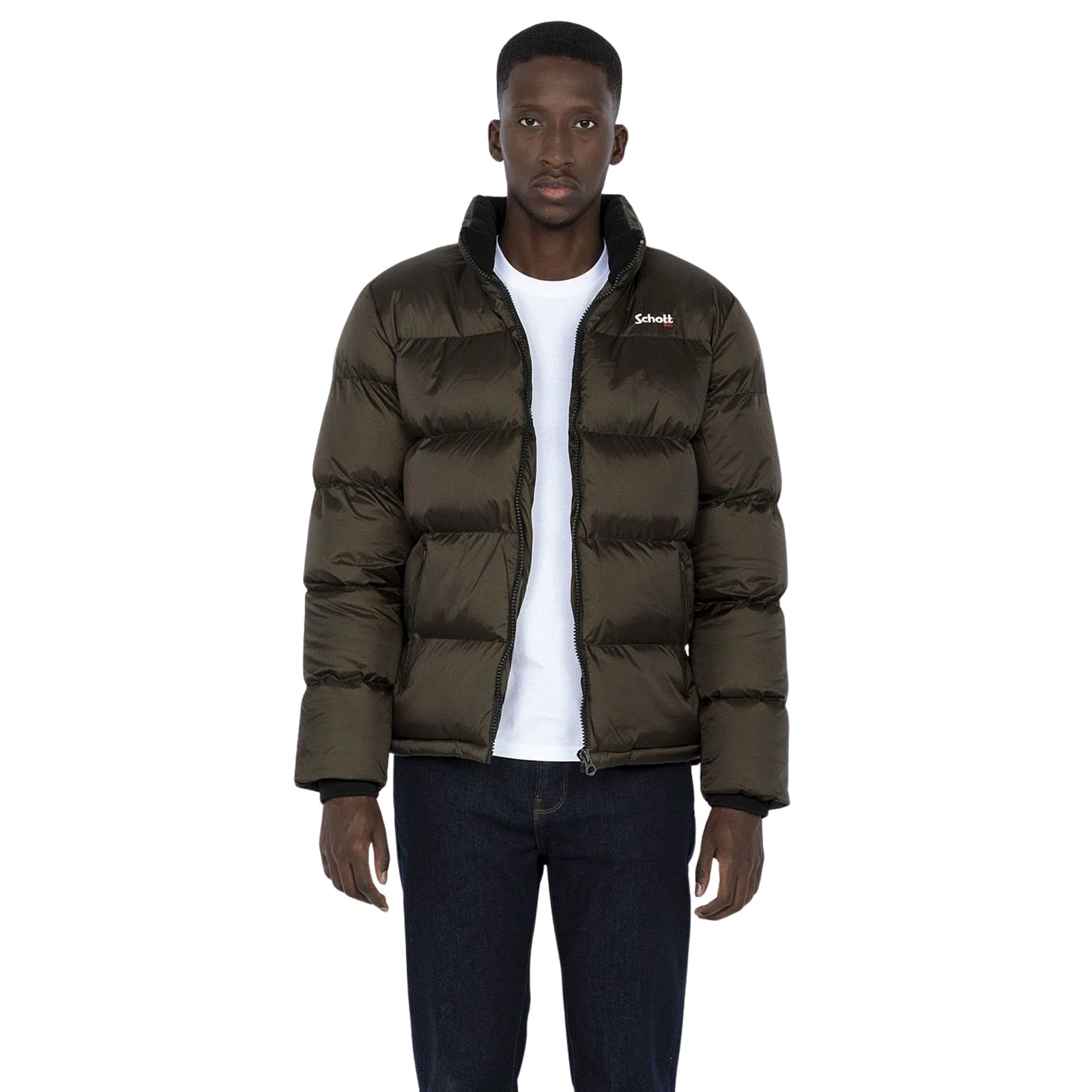 Schott Idaho Puffer Winterjas Heren 