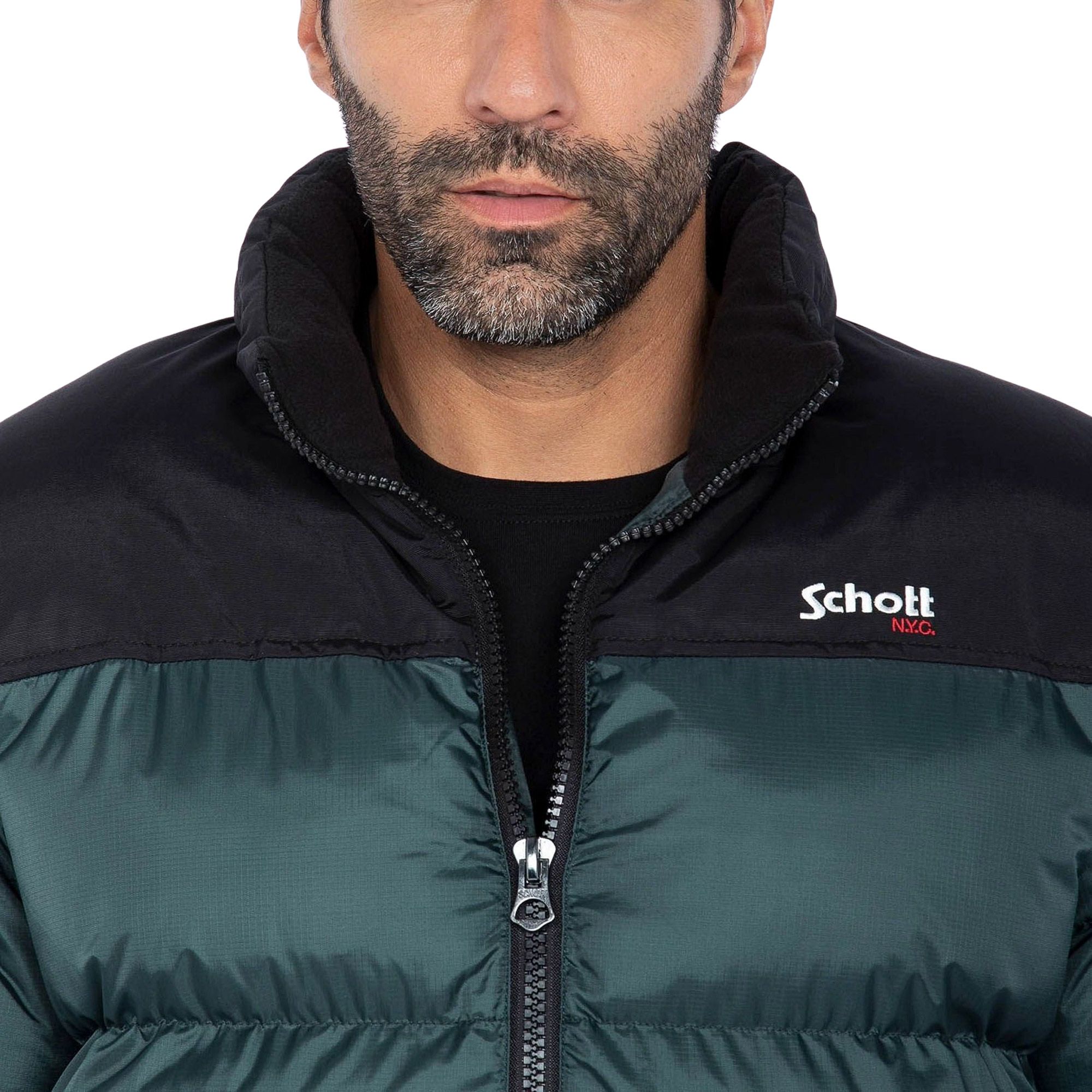 Schott Utah Puffer Winterjas Heren