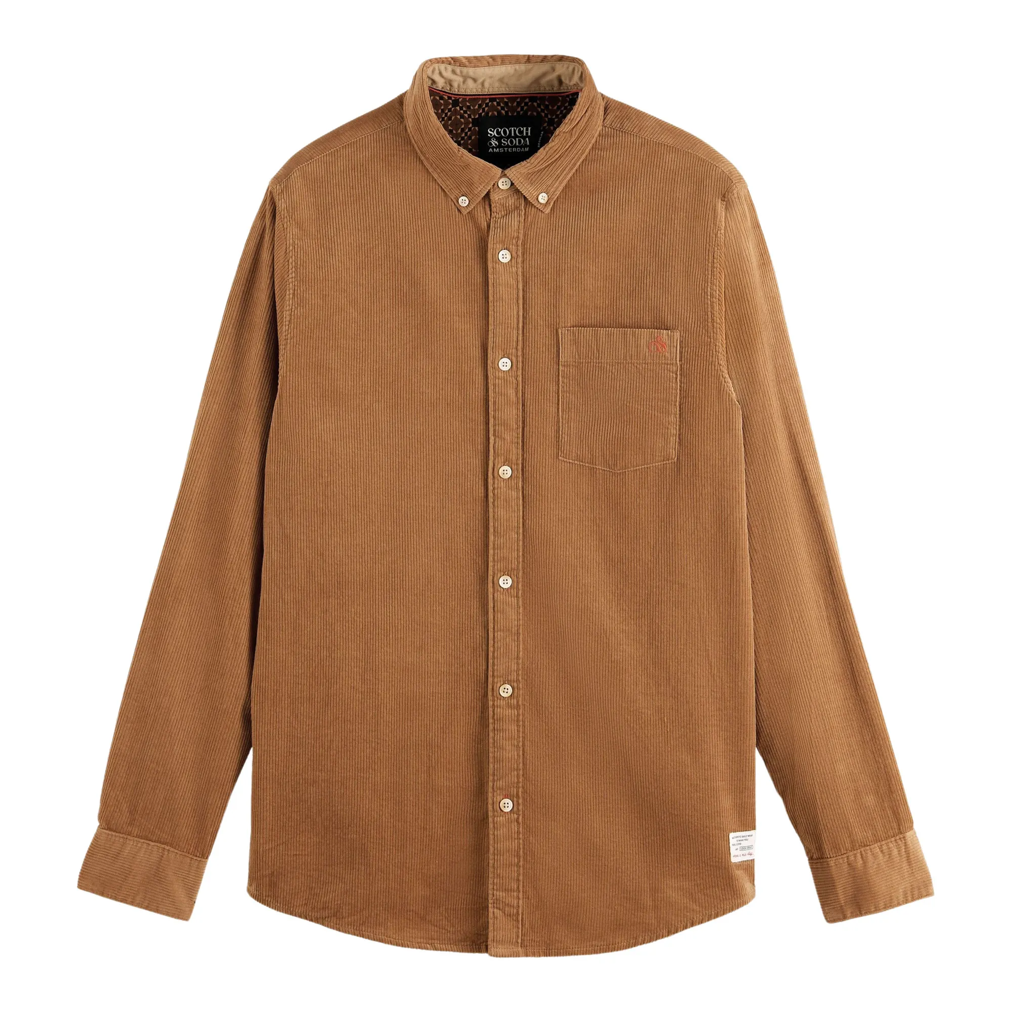 Scotch & Soda Essential Corduroy Overhemd Heren
