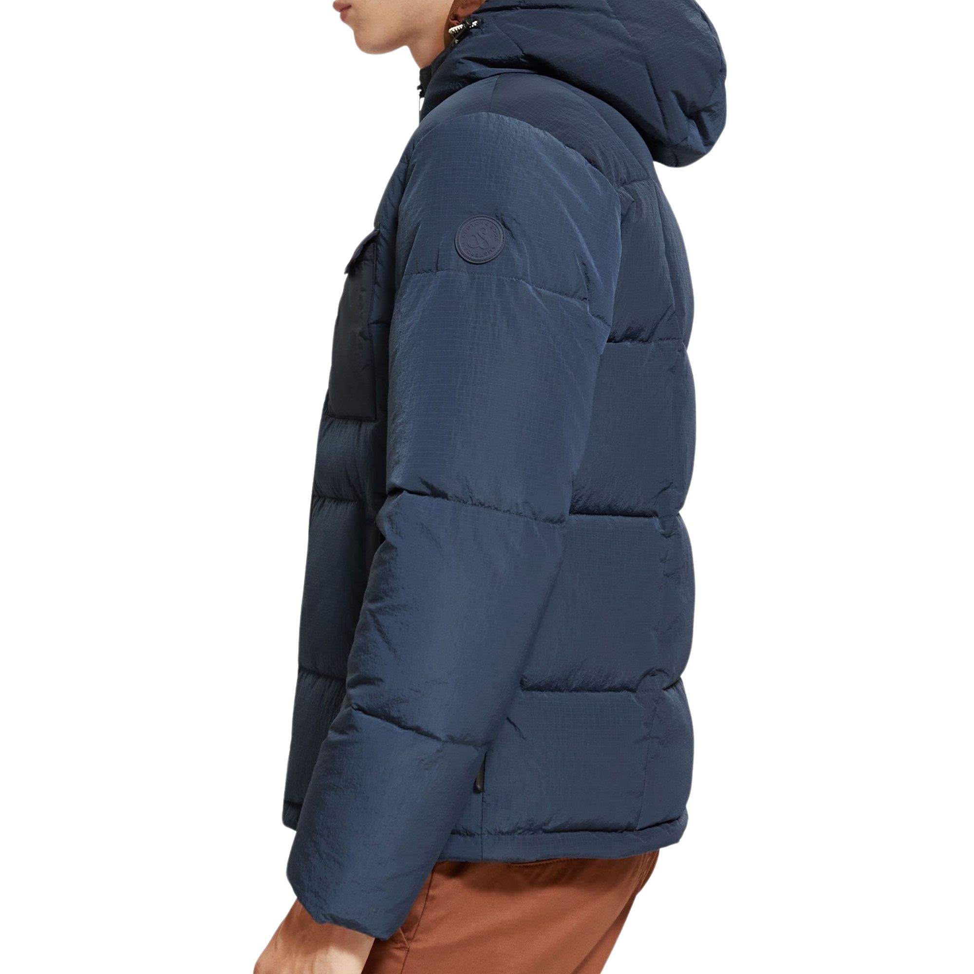 Scotch & Soda Hooded Puffer Winterjas Heren