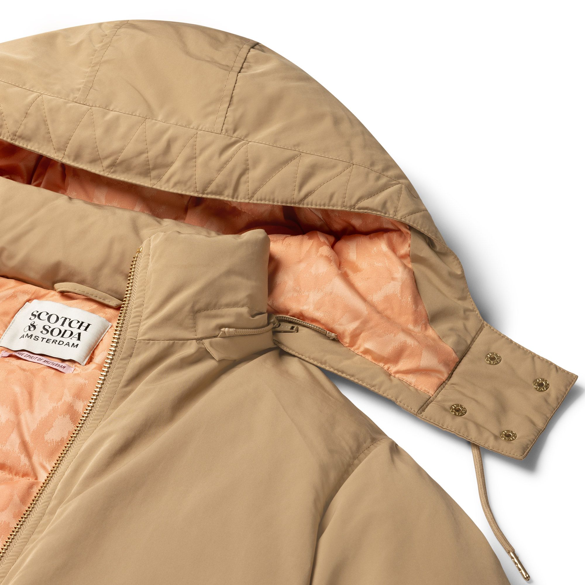 Manteau d'Hiver Scotch & Soda Technical Parka Femmes