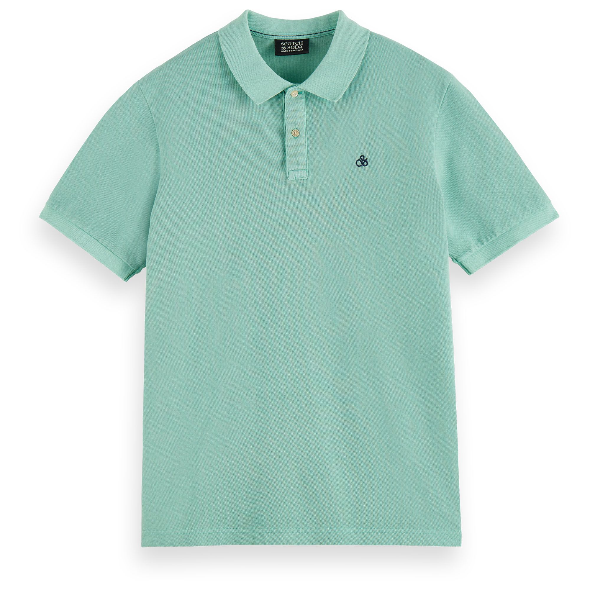 Polo T-shirt Scotch & Soda Garment Dyed Pique Hommes