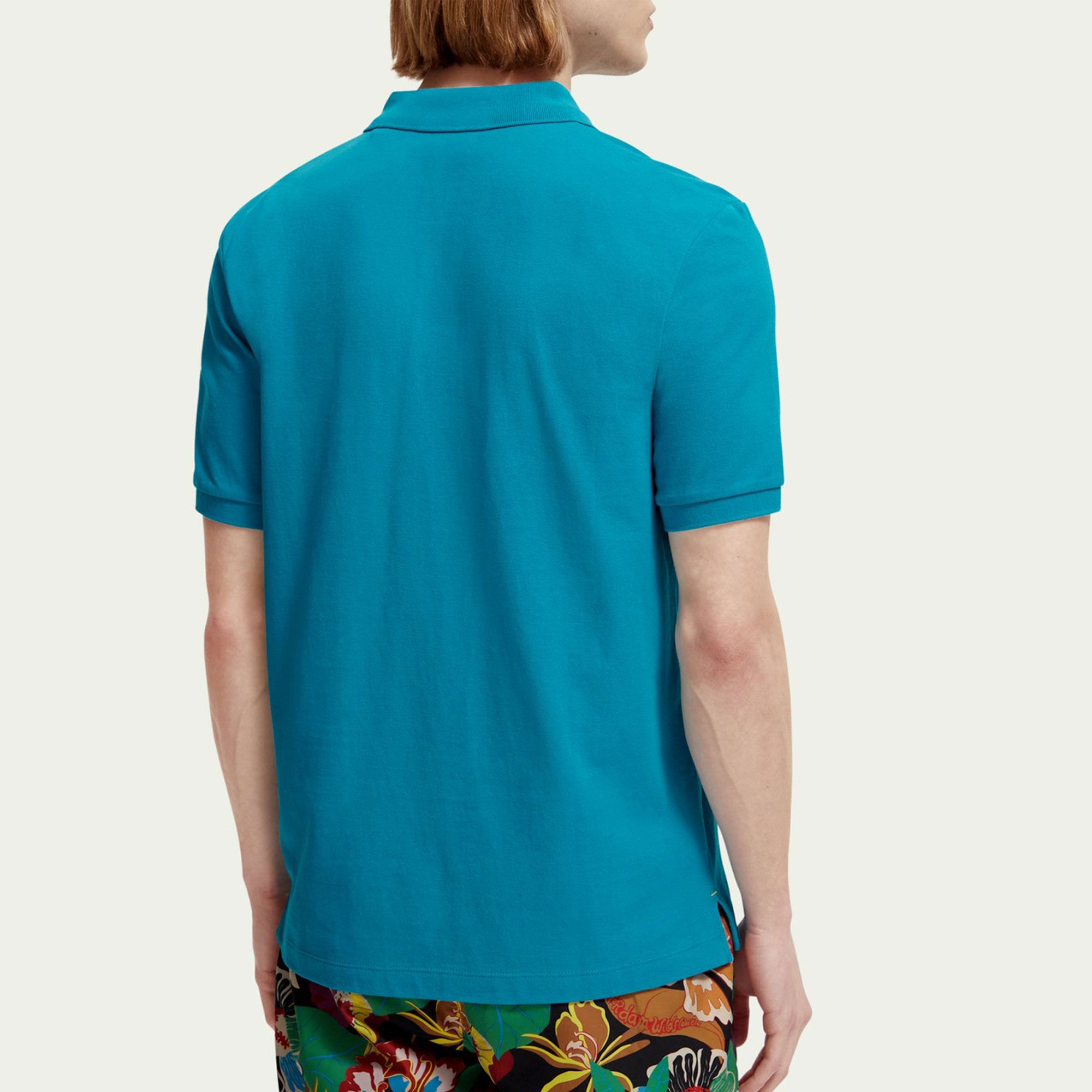 Scotch & Scoda Classic Pique Polo Heren