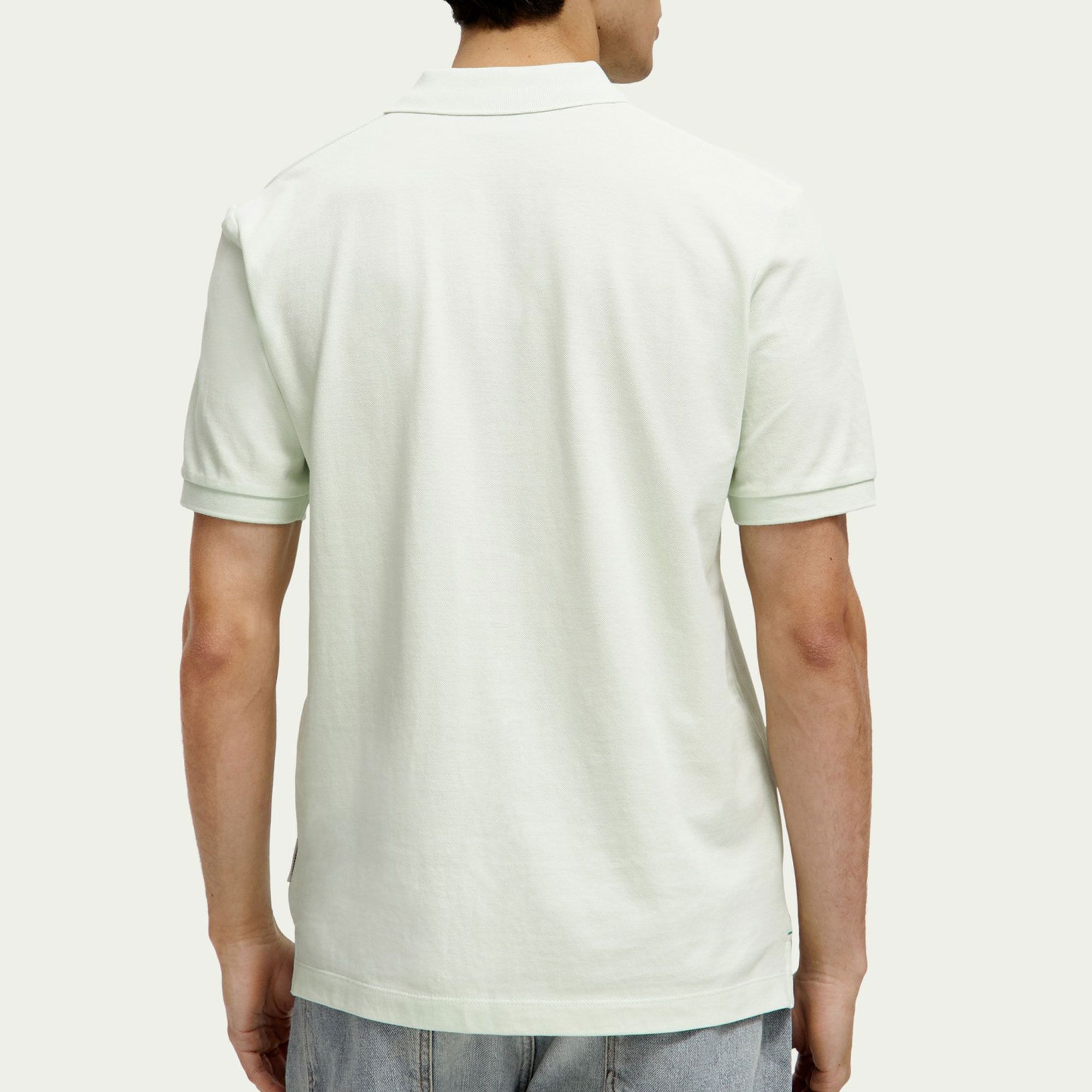 Scotch & Scoda Classic Pique Polo Heren