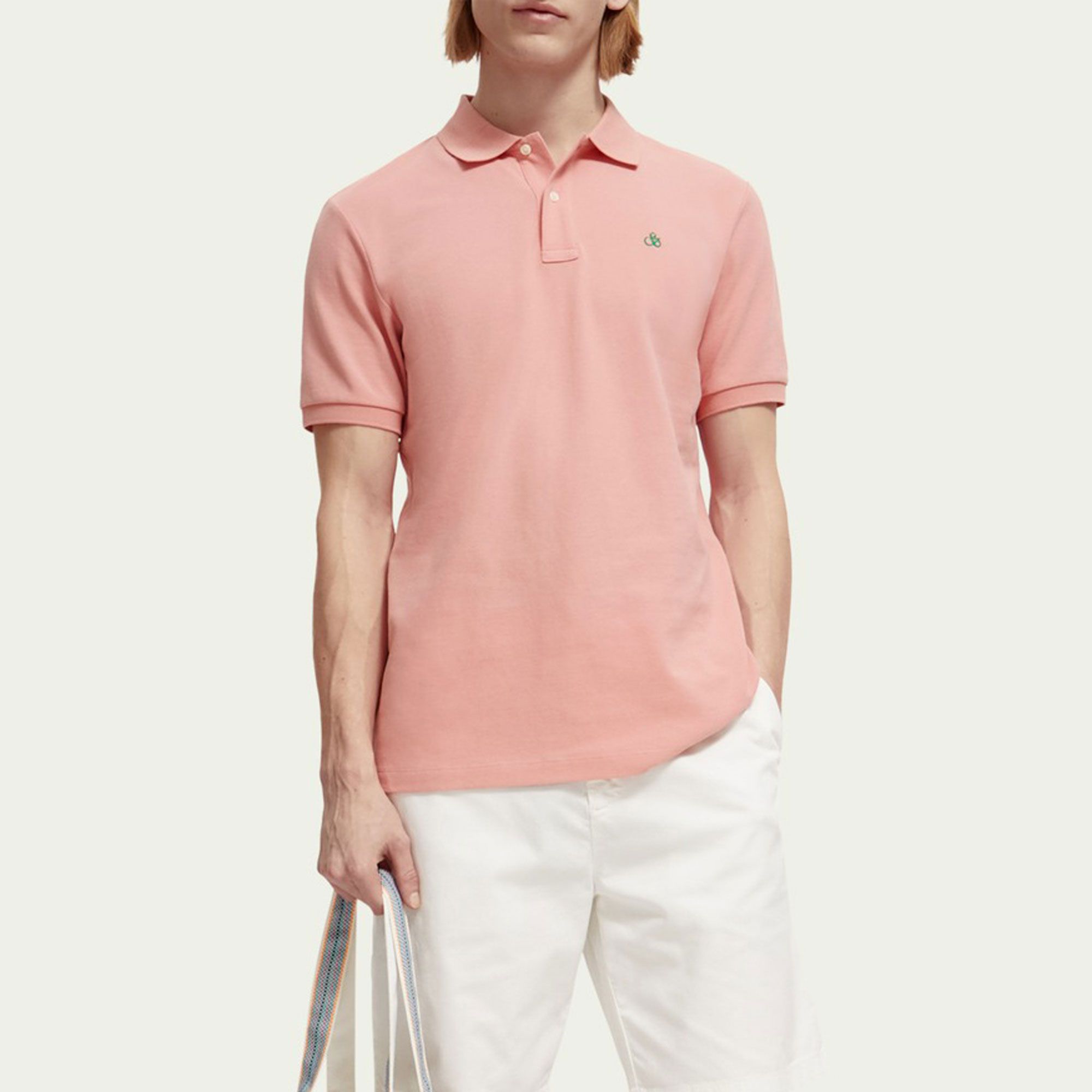 Scotch & Scoda Classic Pique Polo Heren