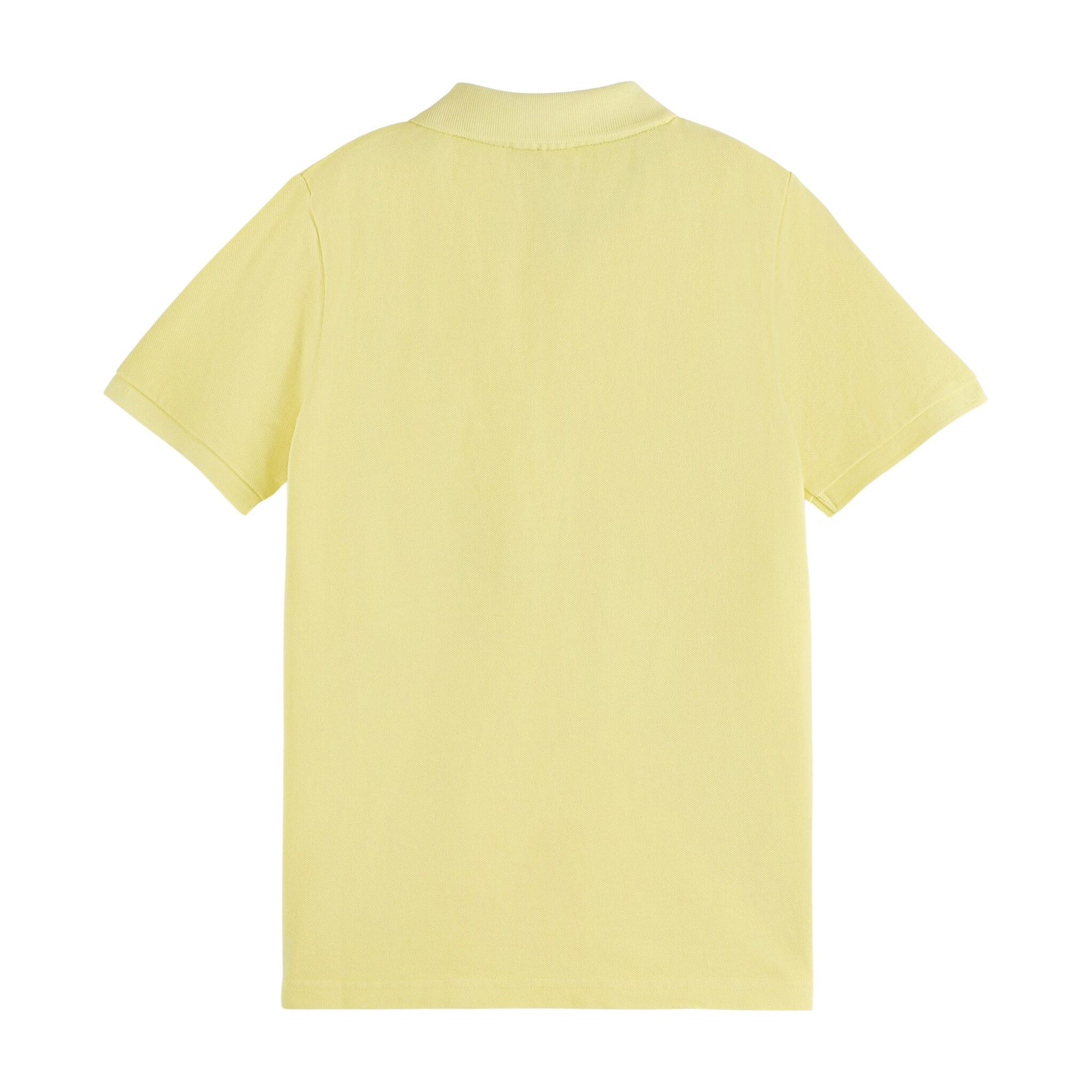 Scotch & Soda Garment-dyed Pique Polo Junior