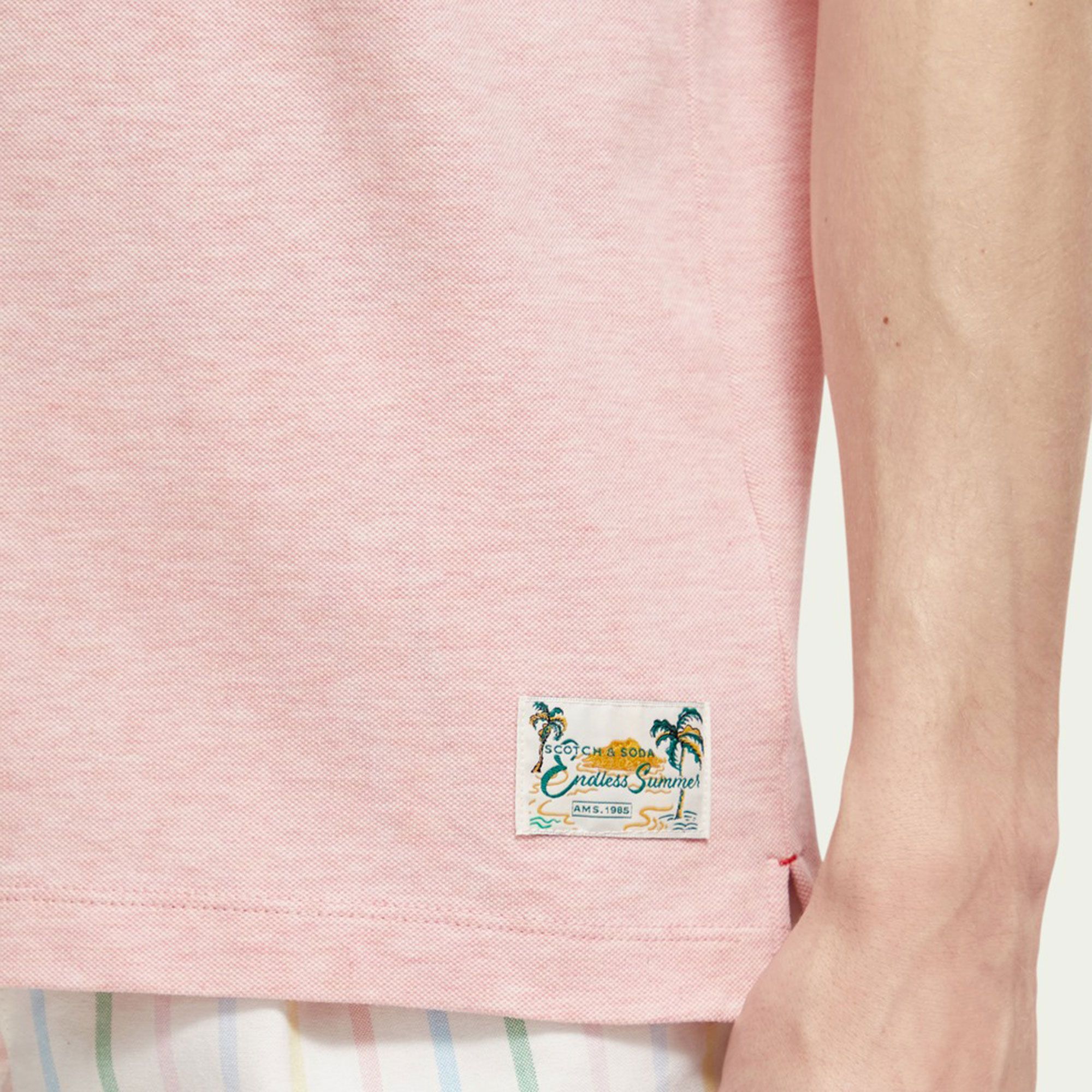 Scotch & Soda Melange Polo Heren
