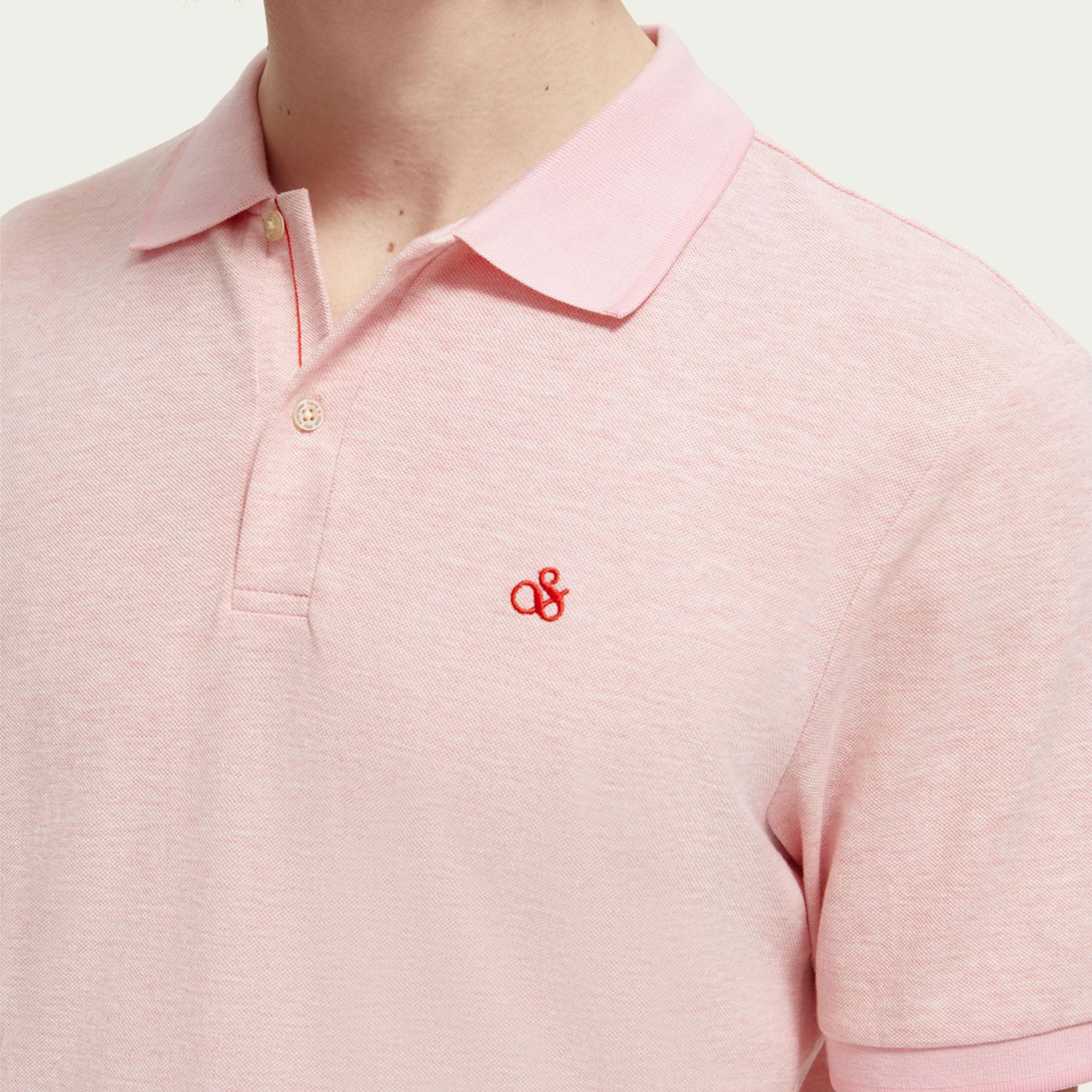 Scotch & Soda Melange Polo Heren