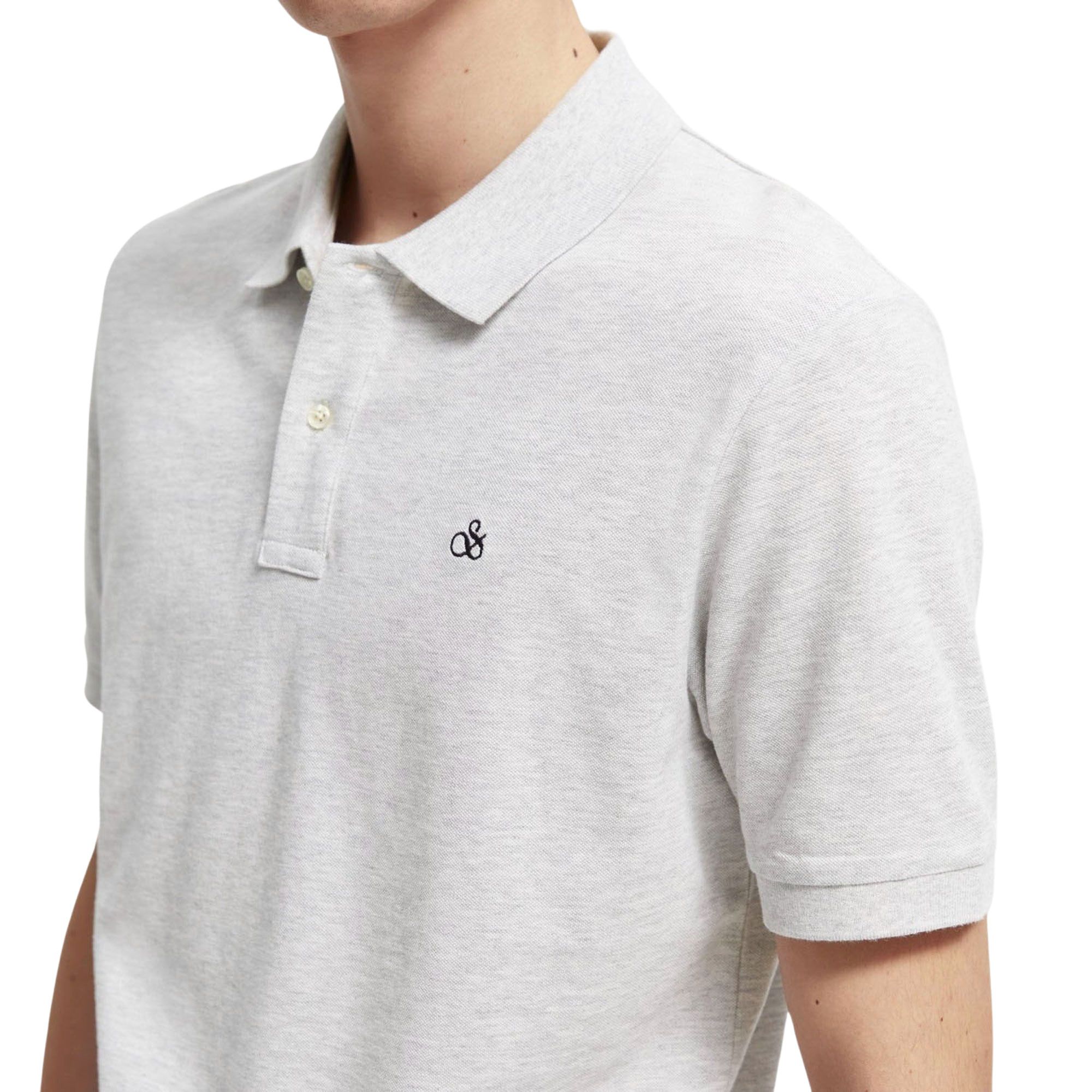 Scotch & Soda Essentials Pique Polo Heren
