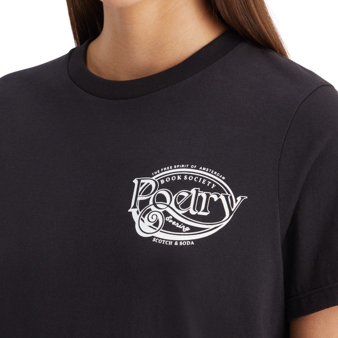 Scotch & Soda Small Chest Artwork Shirt Dames