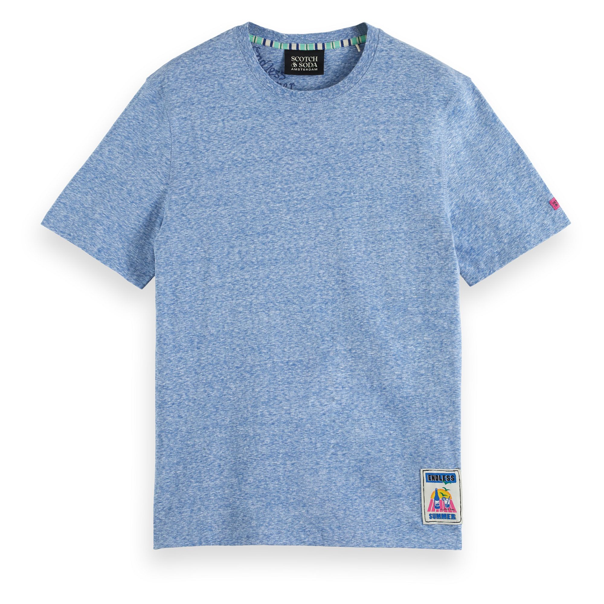 Scotch & Soda Melange Chest Label Shirt Heren