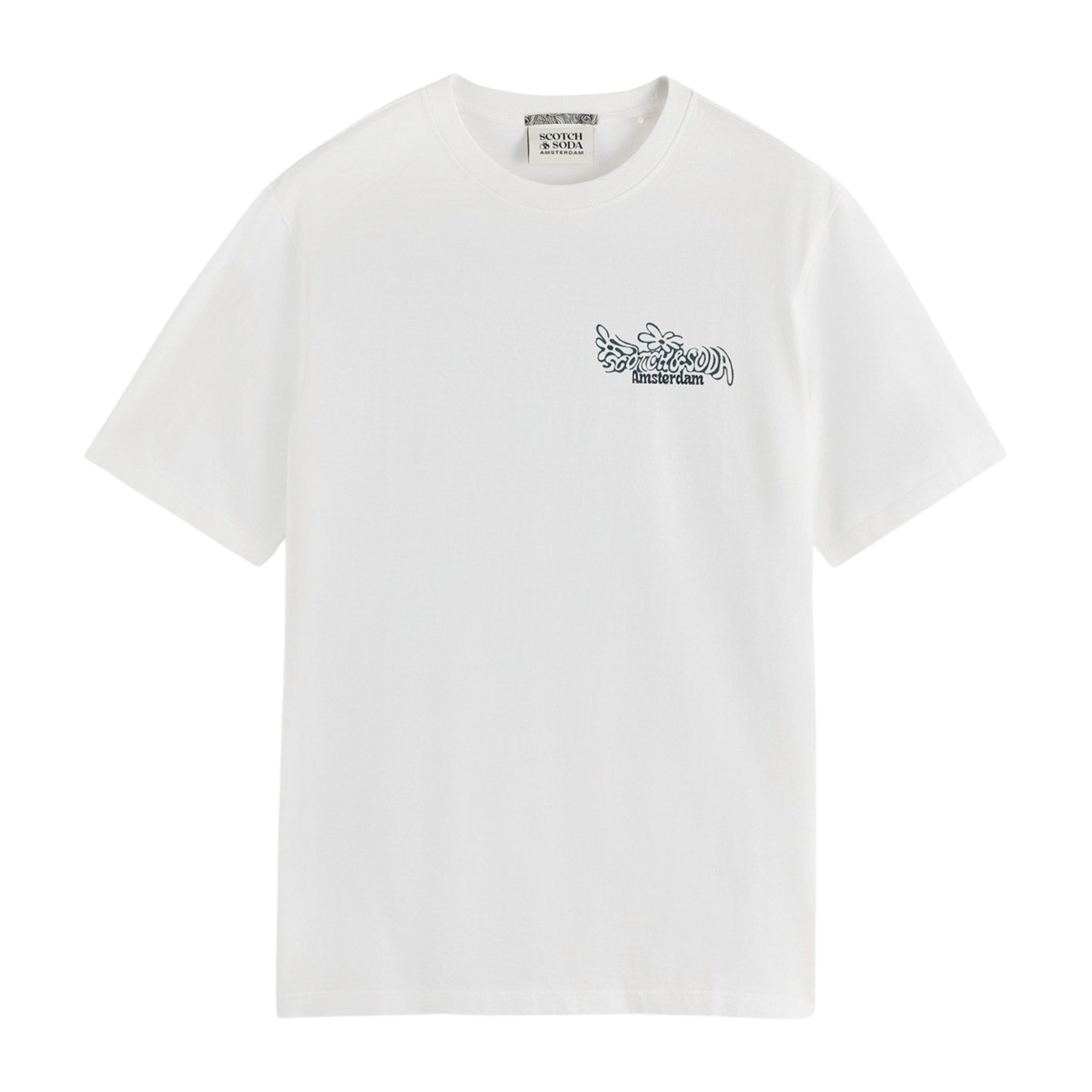Scotch & Soda Front Back Artwork Shirt Heren