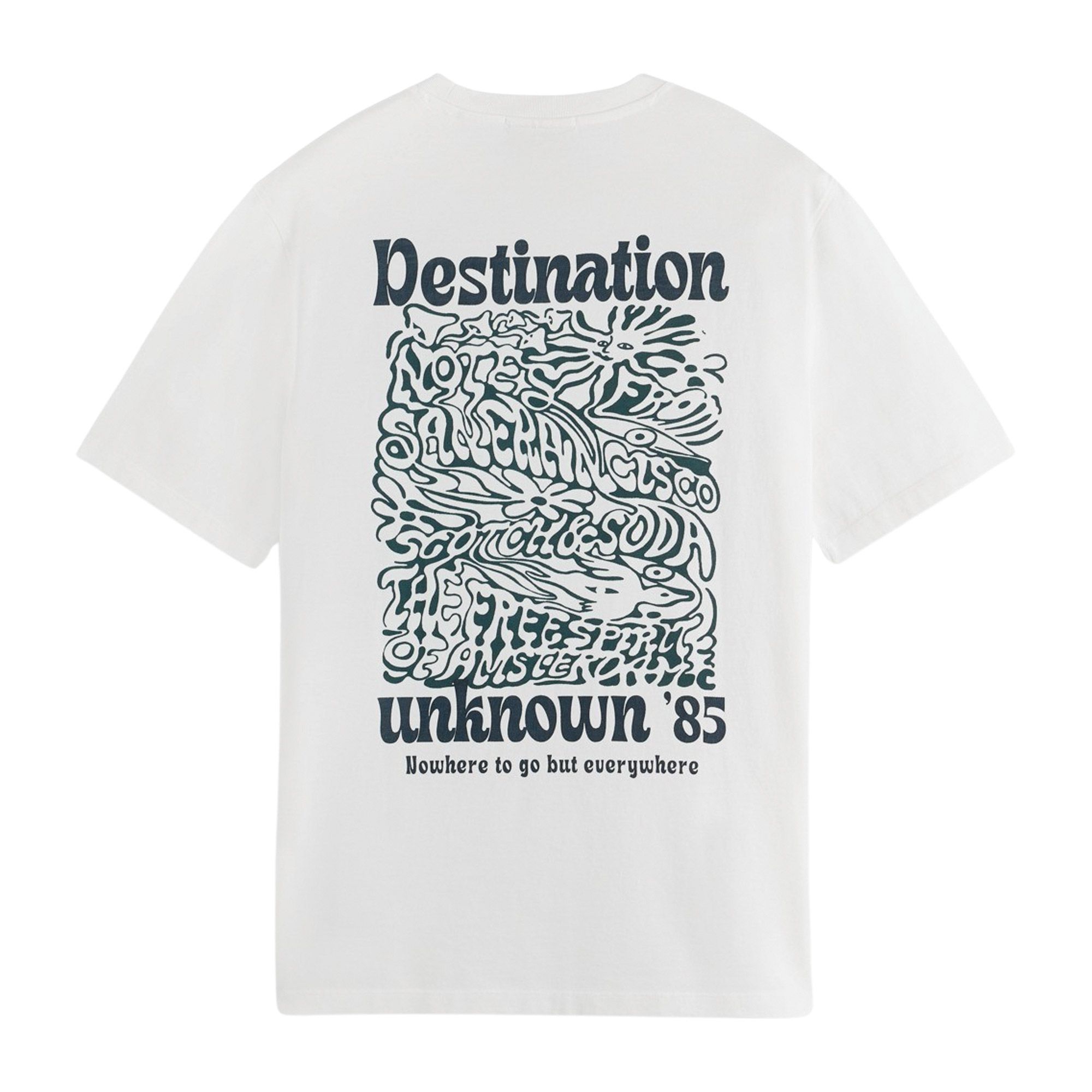 Scotch & Soda Front Back Artwork Shirt Heren