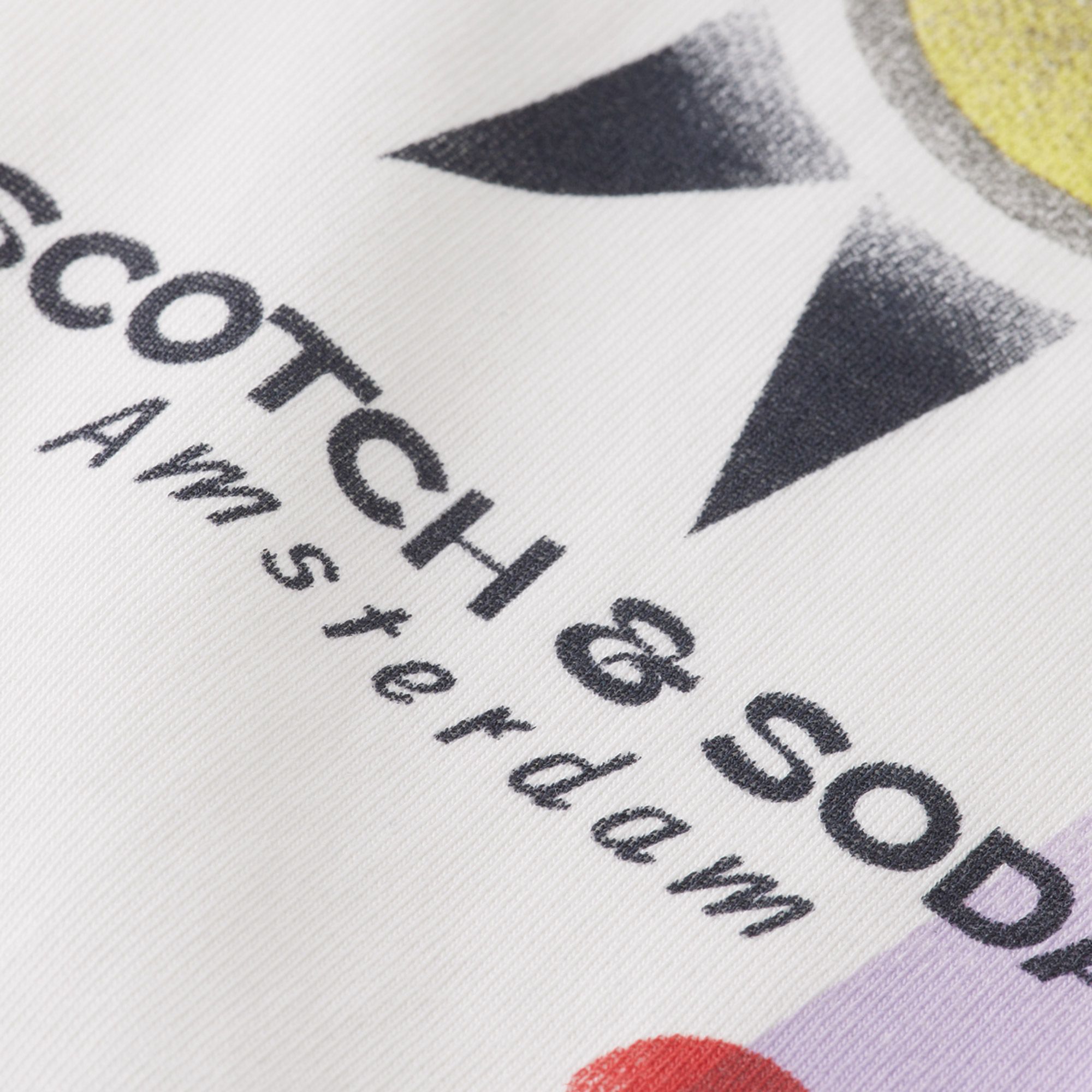 Scotch & Soda Front and Back Artwork Shirt Heren
