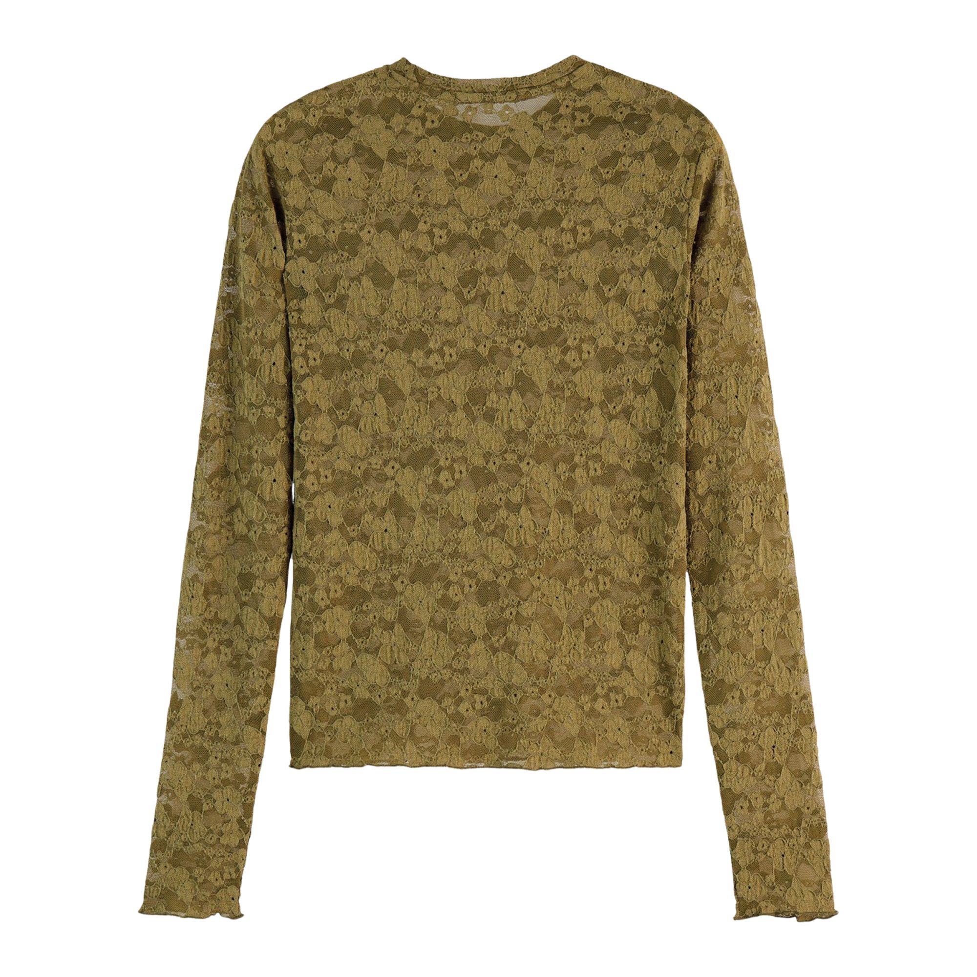 Scotch & Soda Floral Lace Longsleeve Women