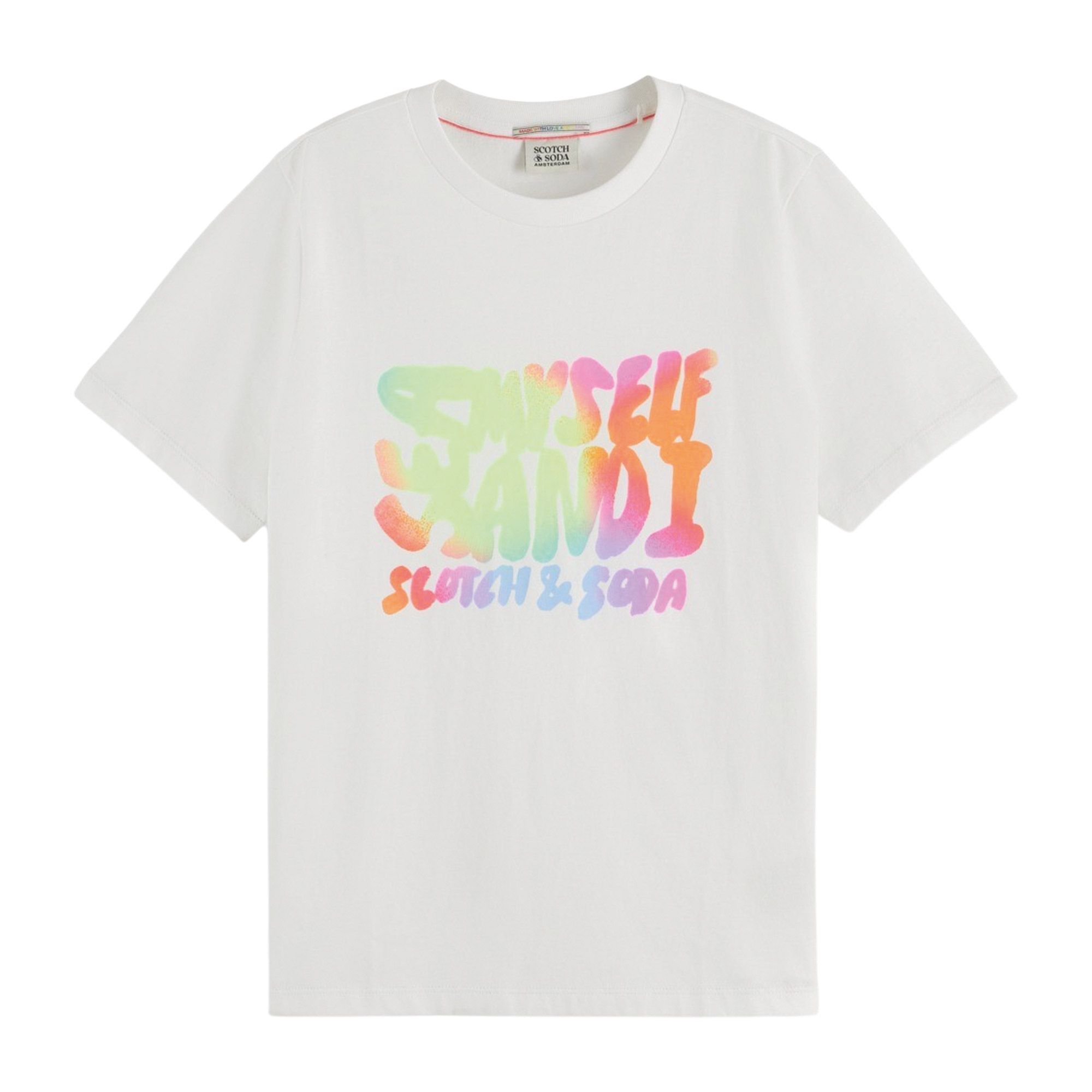 Scotch & Soda Front Artwork Shirt Dames