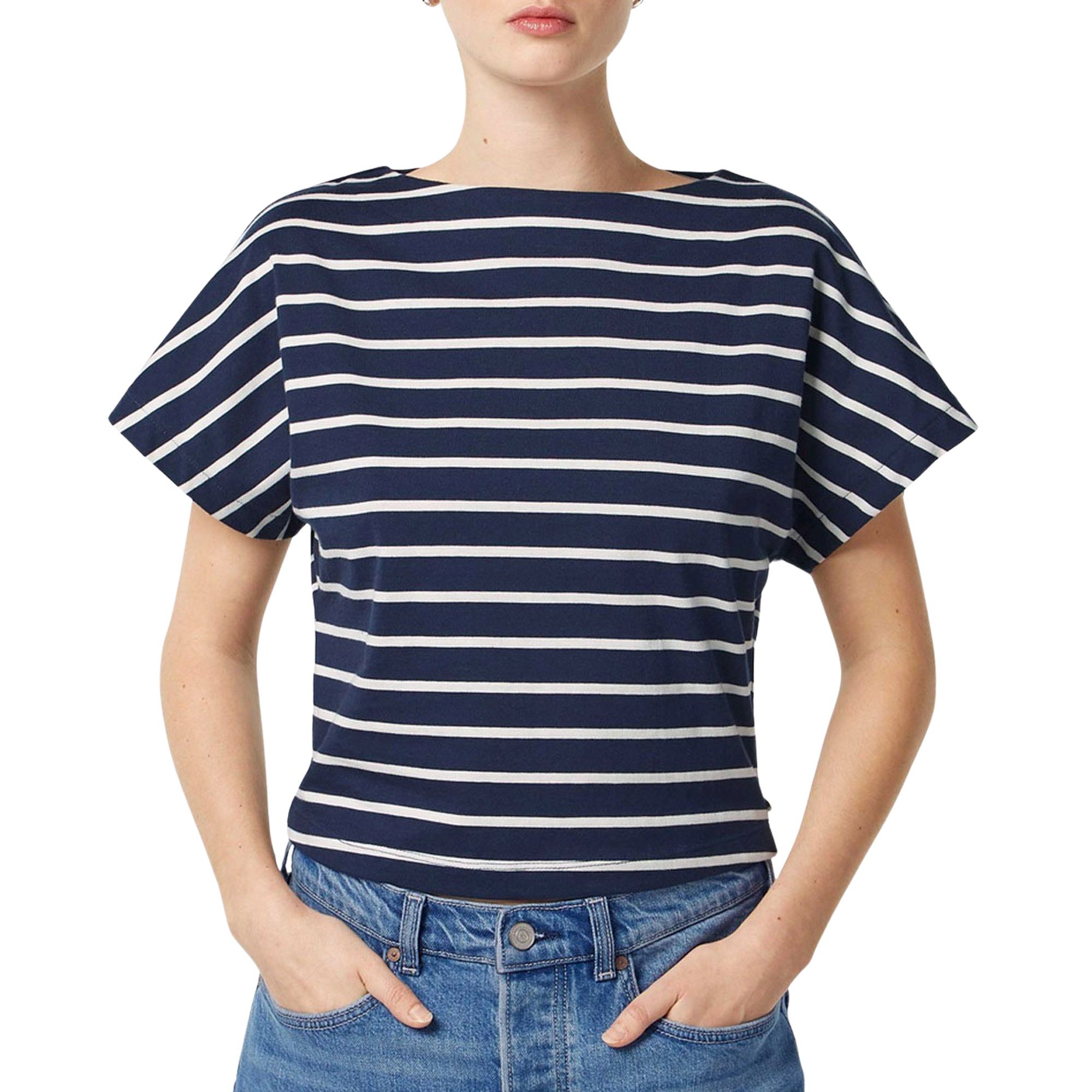Scotch & Soda Slash Neck Shirt Dames