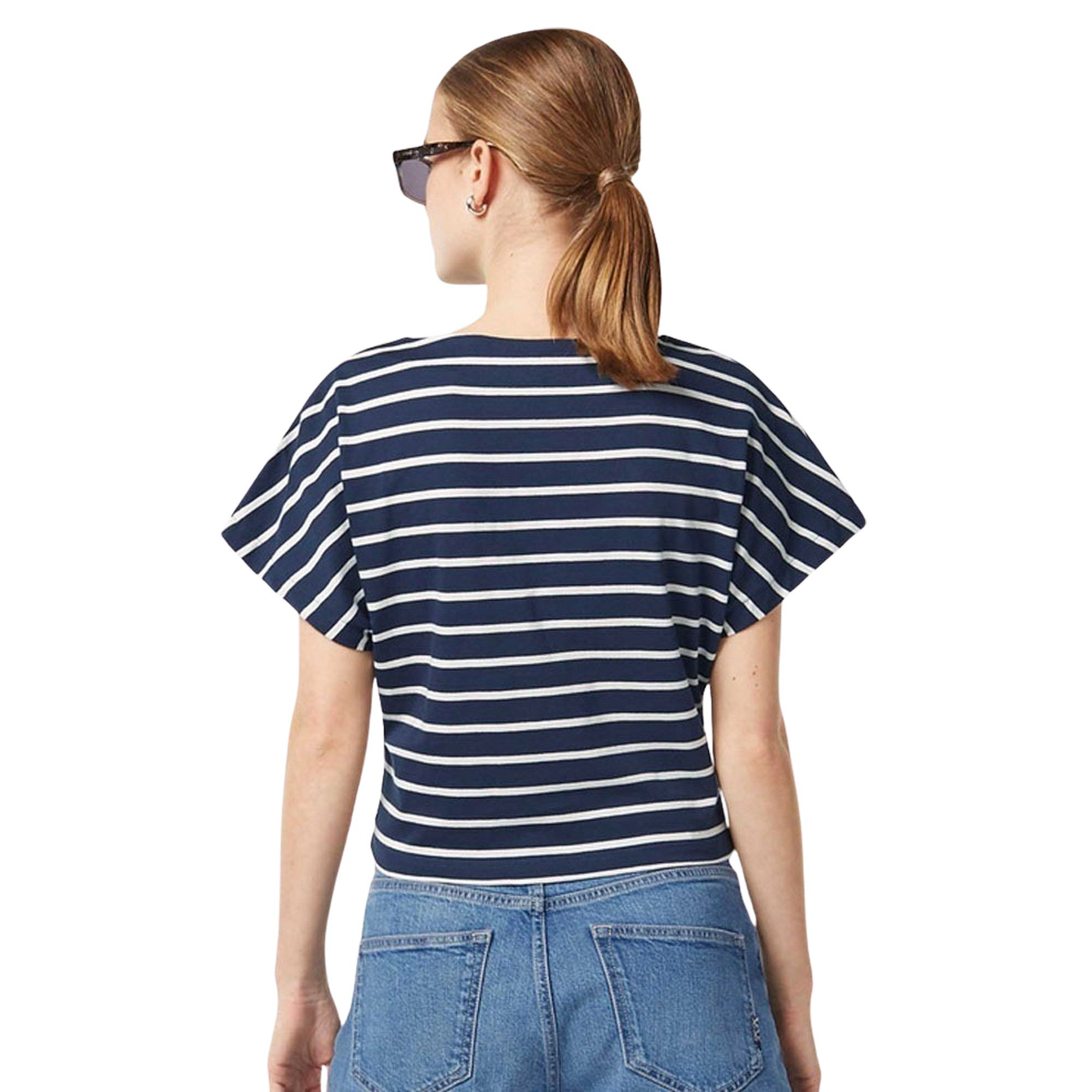 Scotch & Soda Slash Neck Shirt Dames