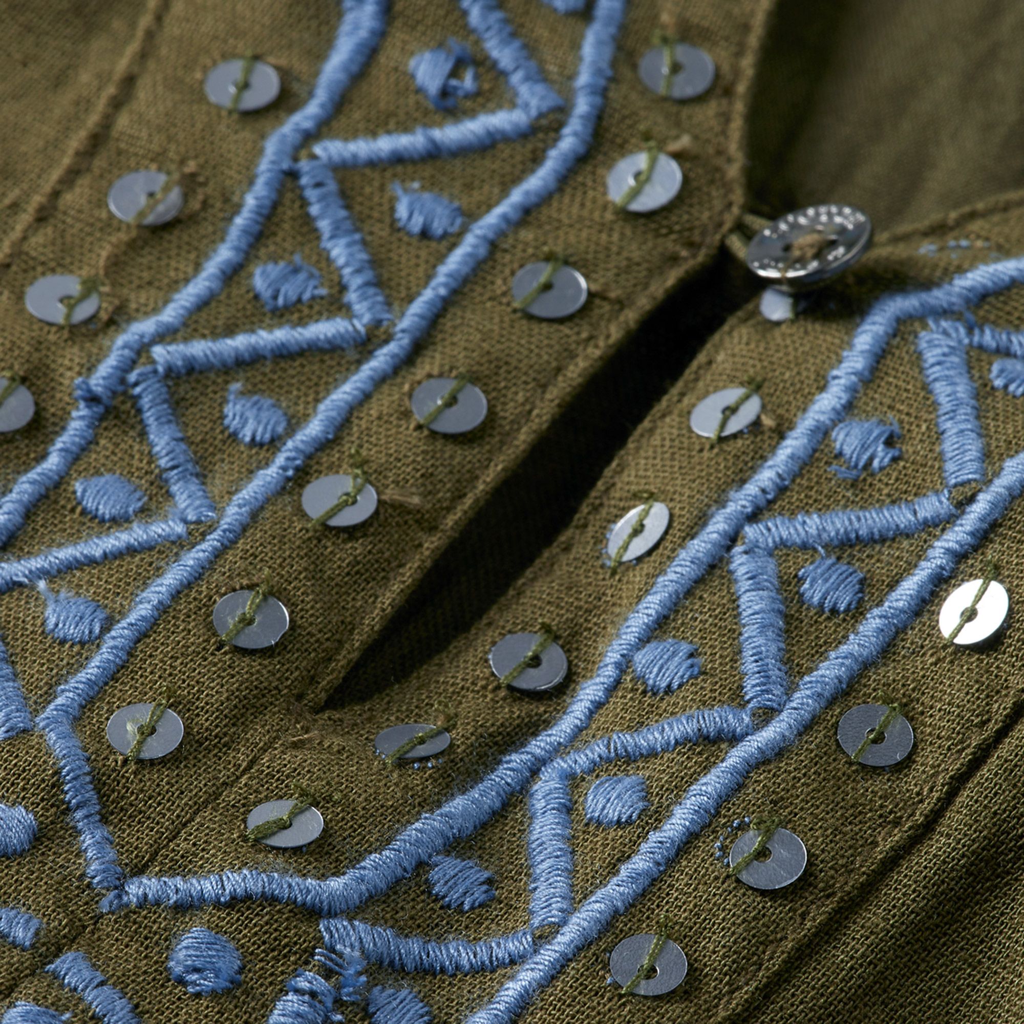 Scotch & Soda Embroidered Top Dames