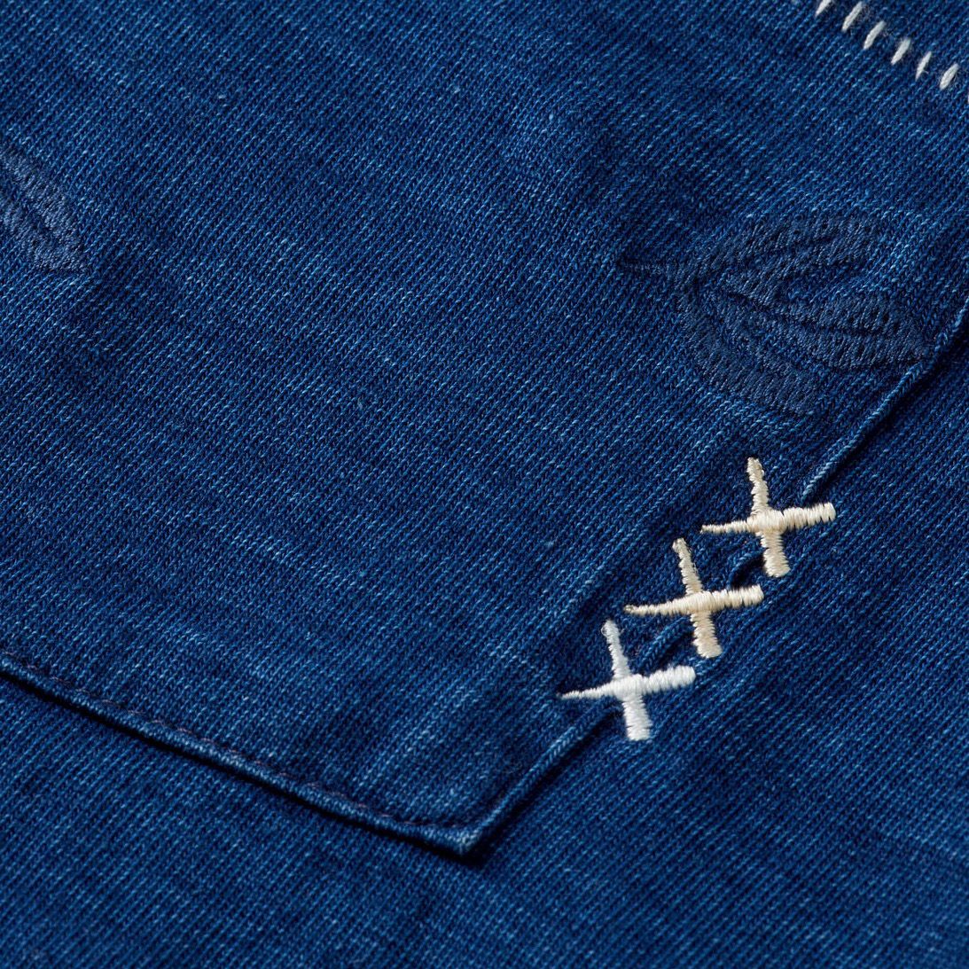 T-shirt Scotch & Soda Washed Indigo Regular Fit Femmes