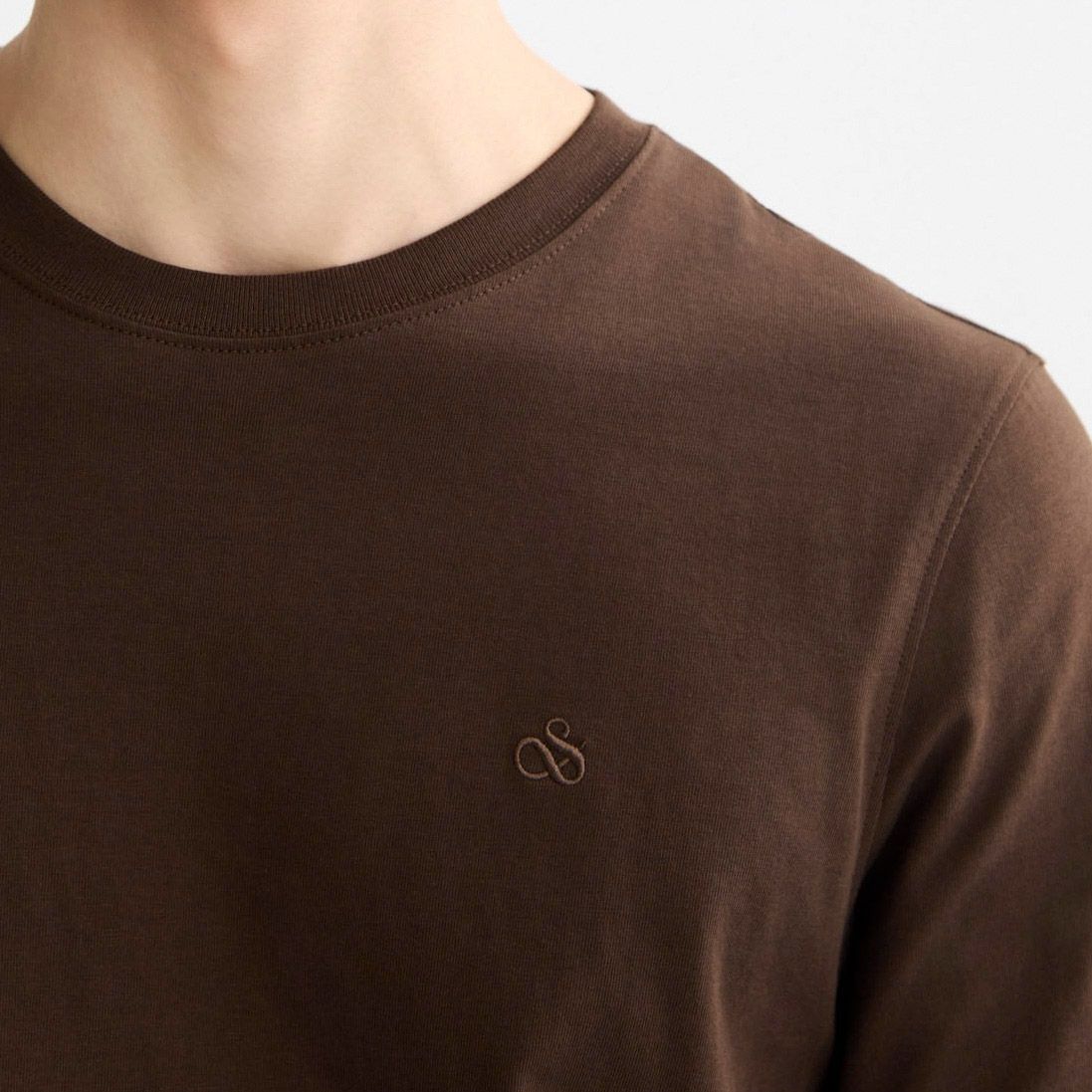 Shirt Scotch & Soda Seasonal Core Logo Hommes