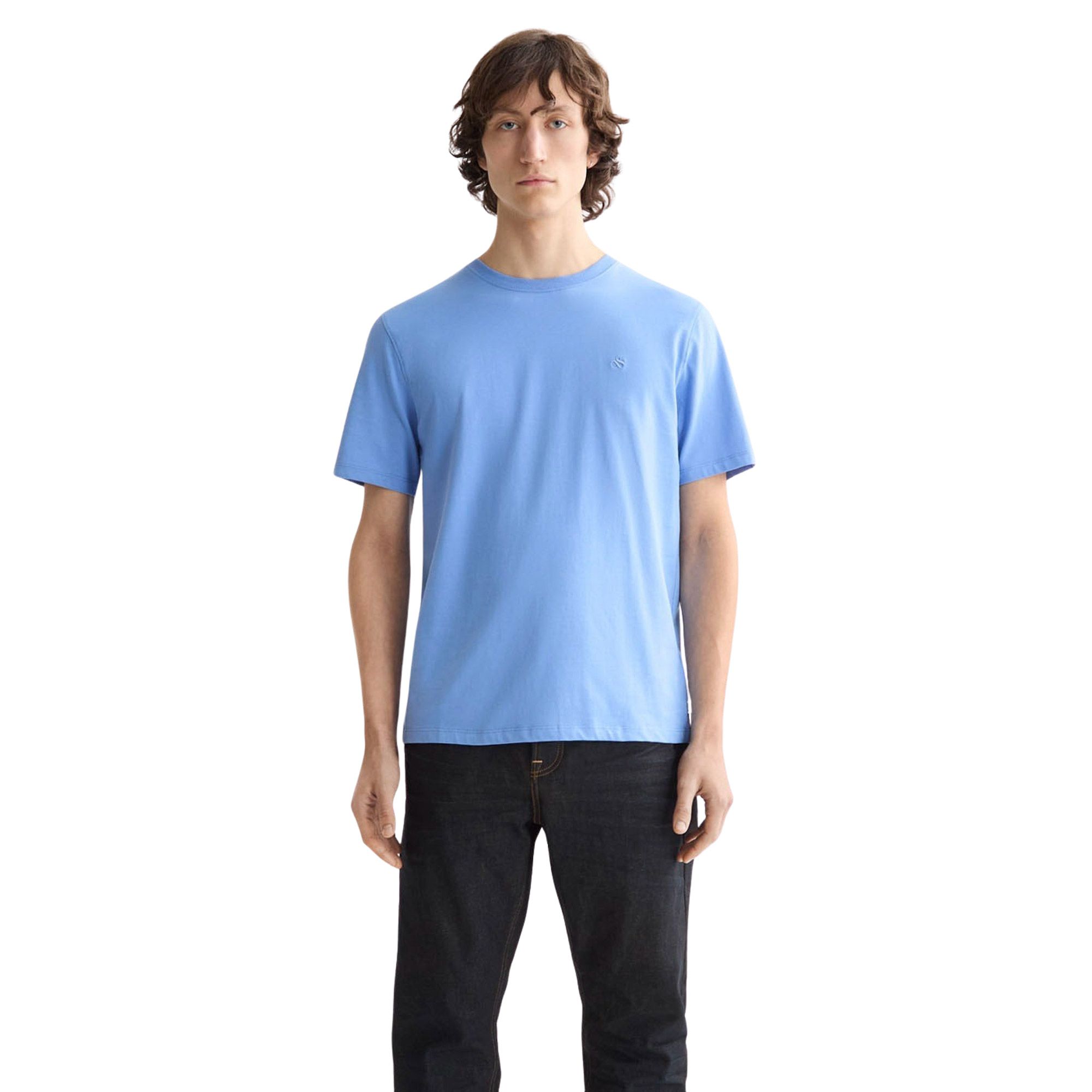 Shirt Scotch & Soda Seasonal Core Logo Hommes