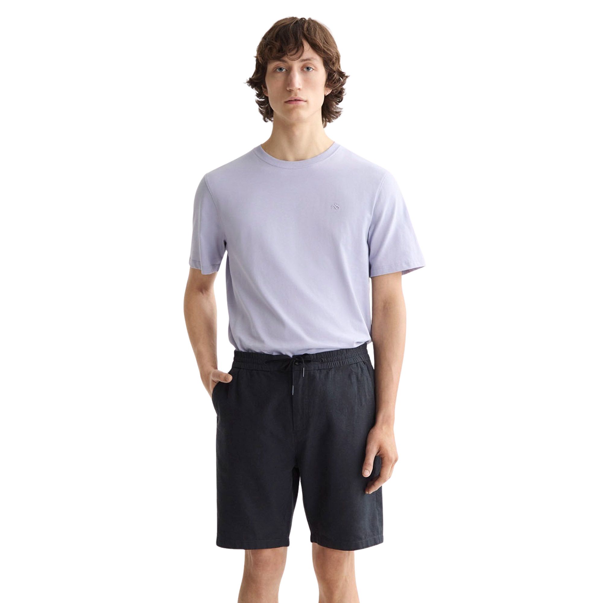 Scotch & Soda Seasonal Core Logo Shirt Heren
