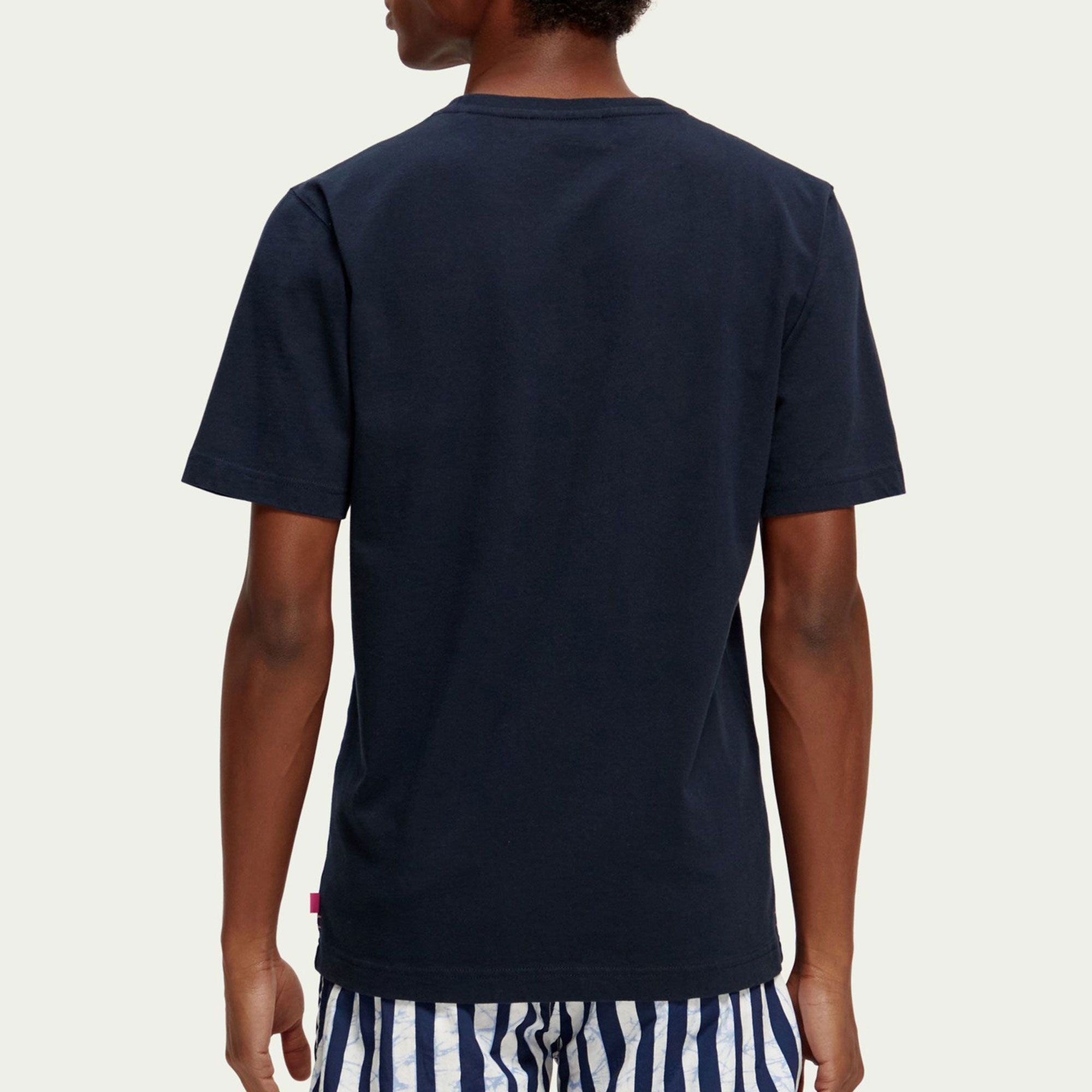 Scotch & Soda Pocket Crewneck Shirt Heren