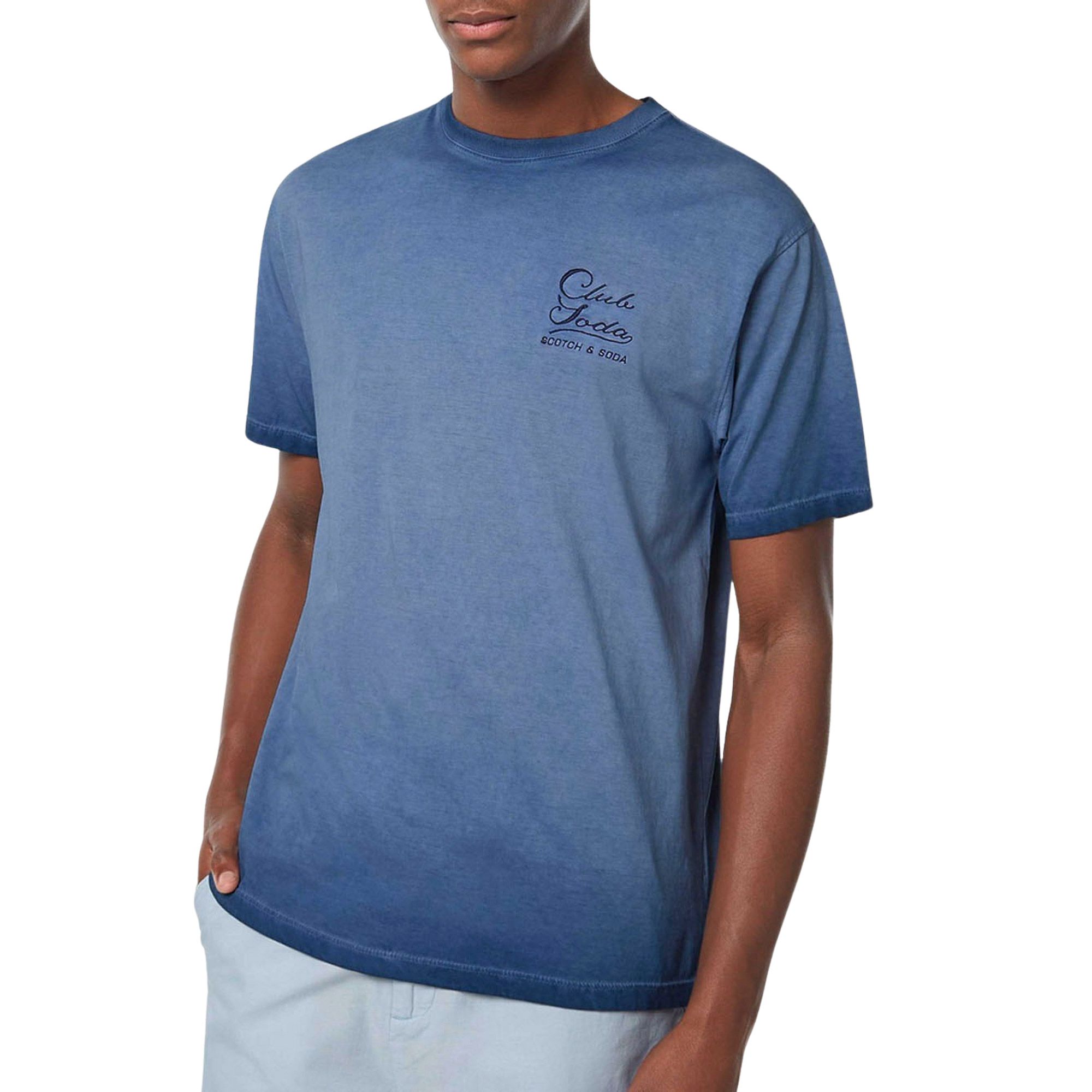 T-Shirt Scotch & Soda Cold Dye Hommes