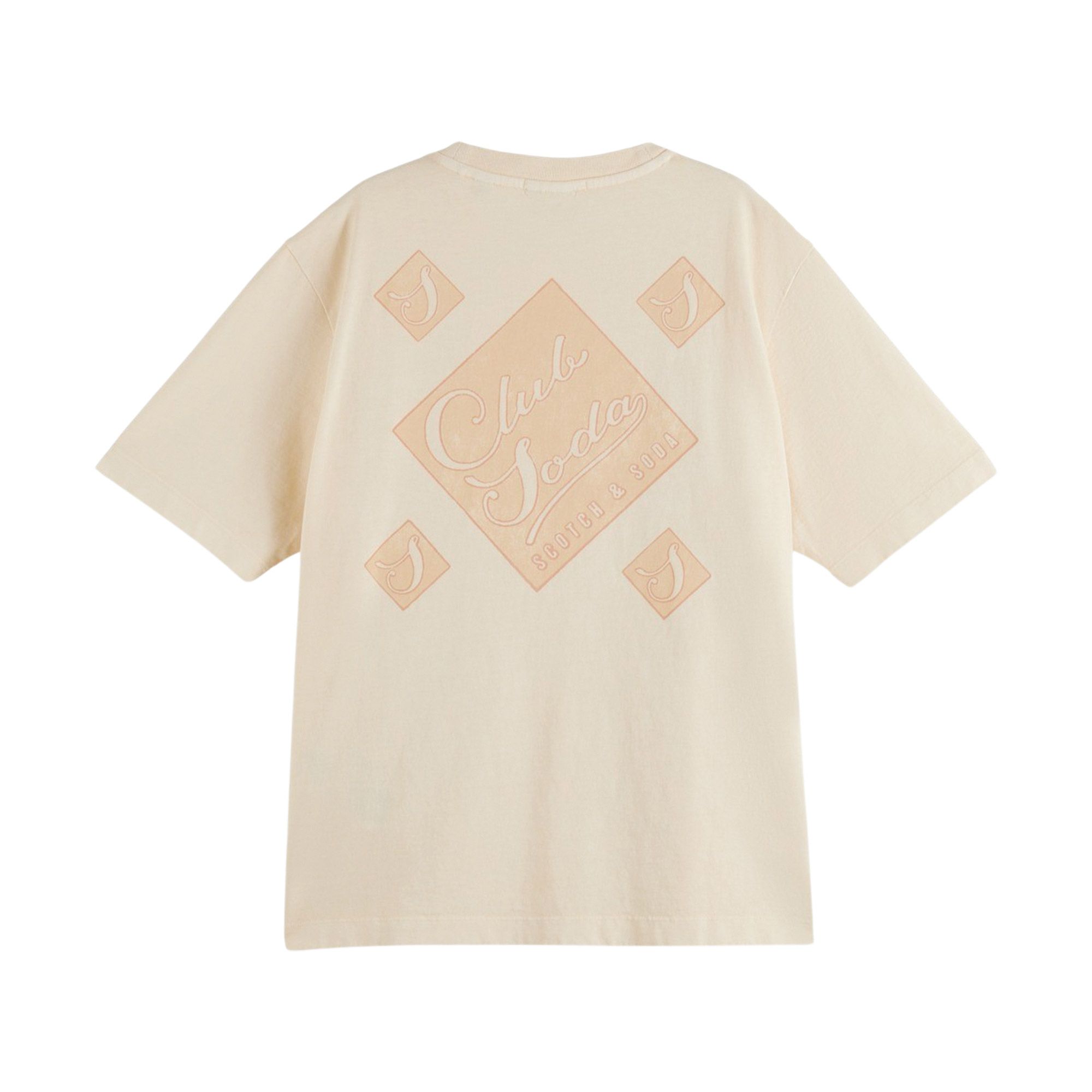 Scotch & Soda Front Back Artwork Shirt Dames