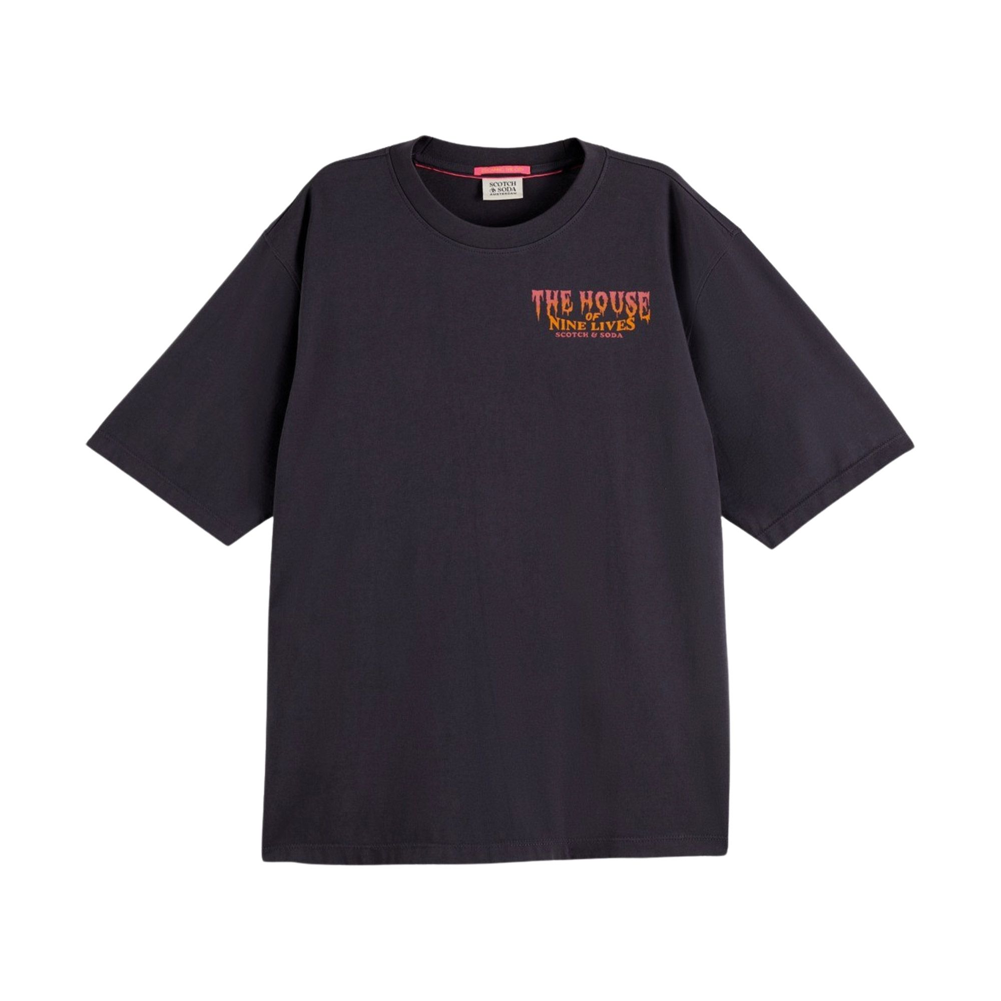 Scotch & Soda Front Back Artwork Shirt Dames