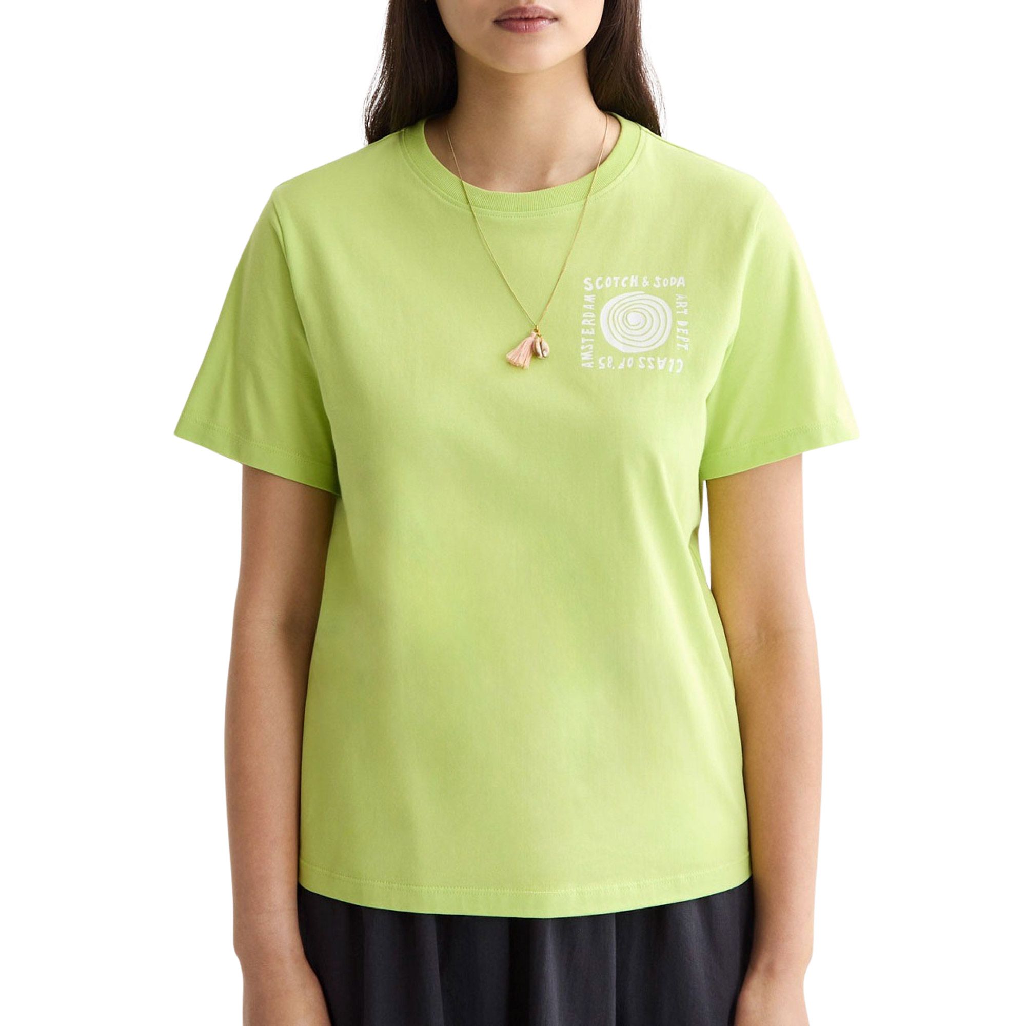 Scotch & Soda Artwork Shirt Dames
