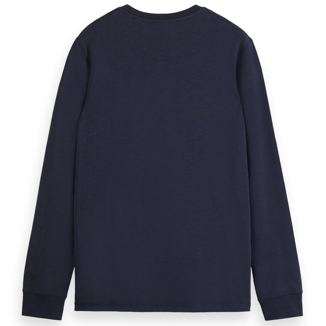 Scotch & Soda Slub Henley Longsleeve Shirt Heren