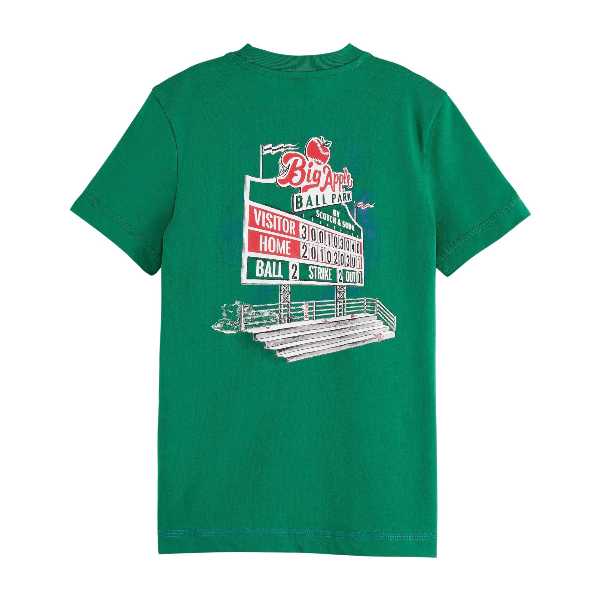 T-shirt Scotch & Soda Front and Back Artwork Enfants