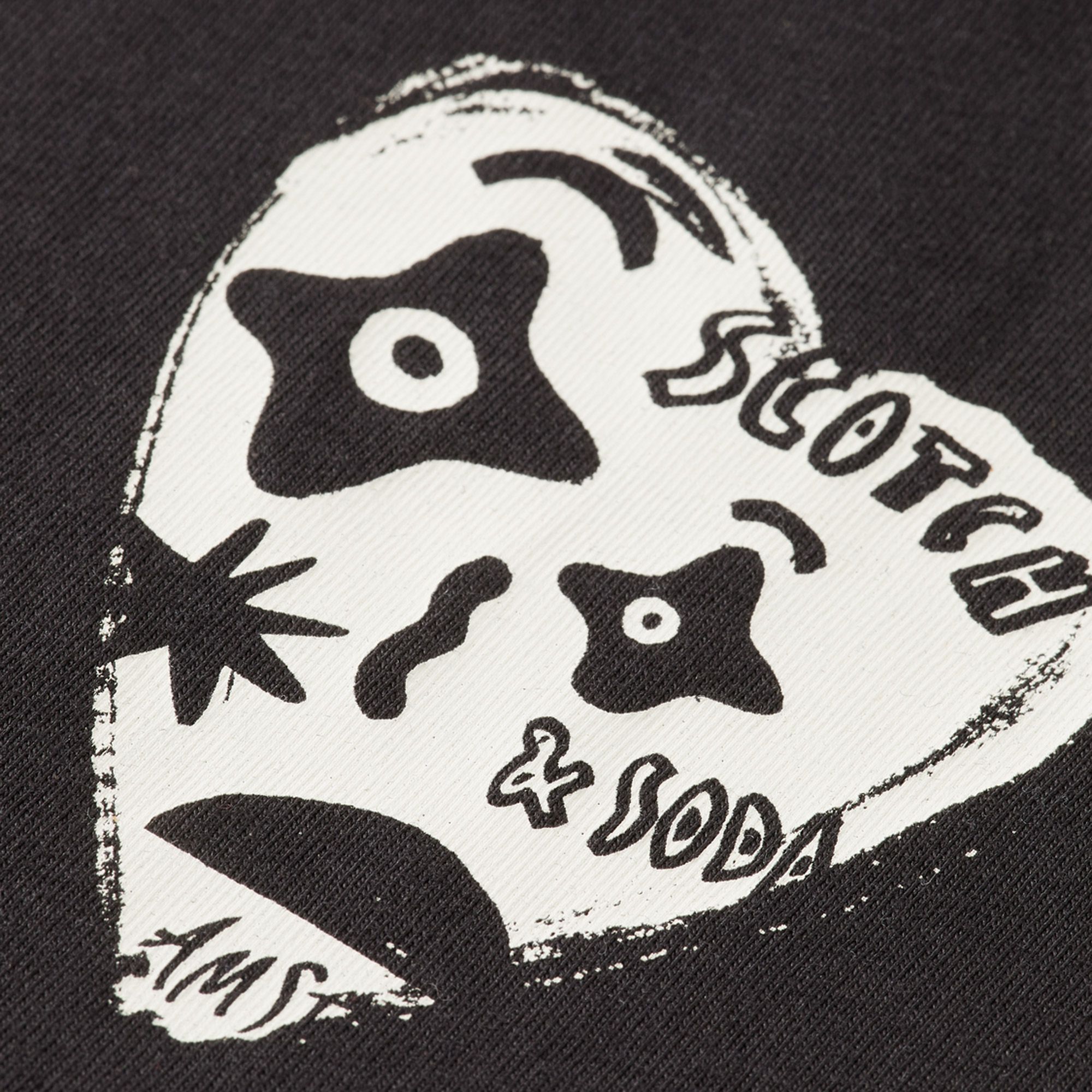 T-Shirt Scotch & Soda Chest Artwork Femmes