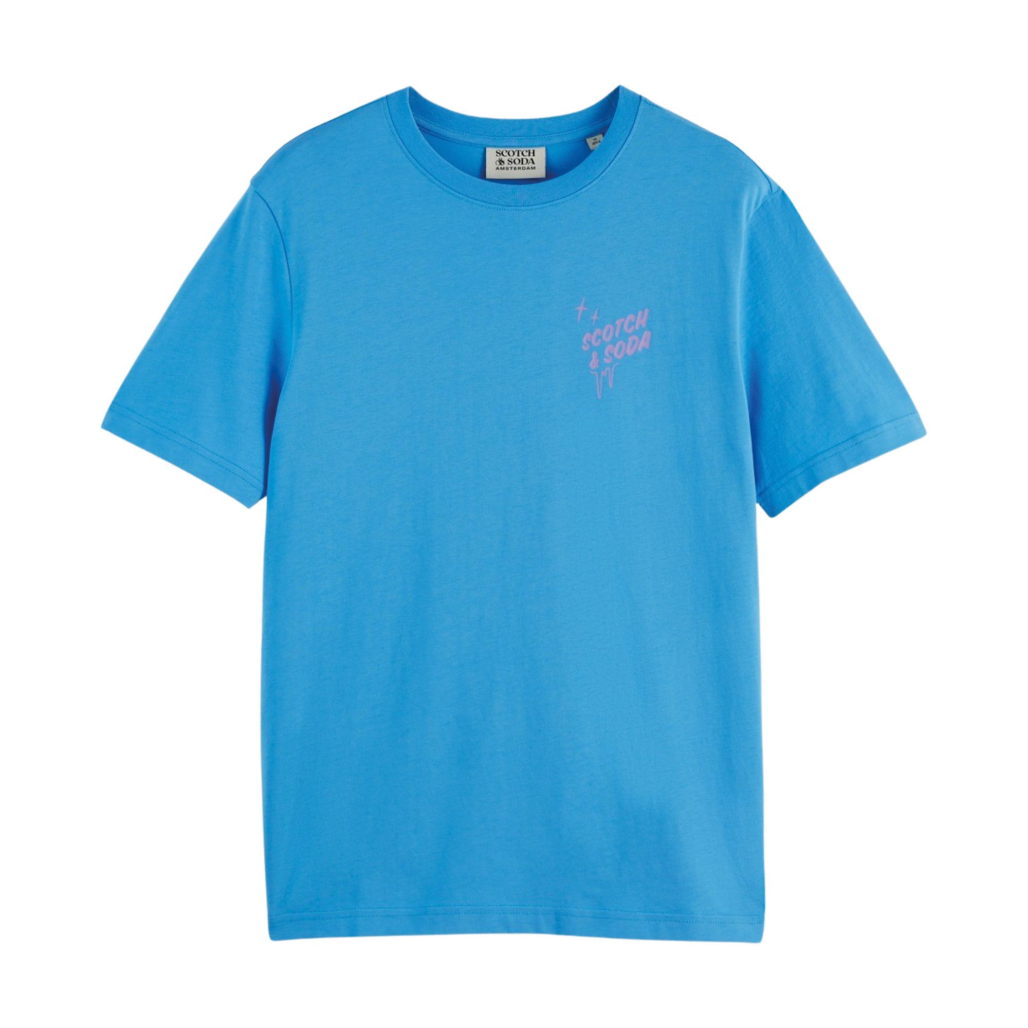 Scotch & Soda Left Chest Artwork Shirt Heren