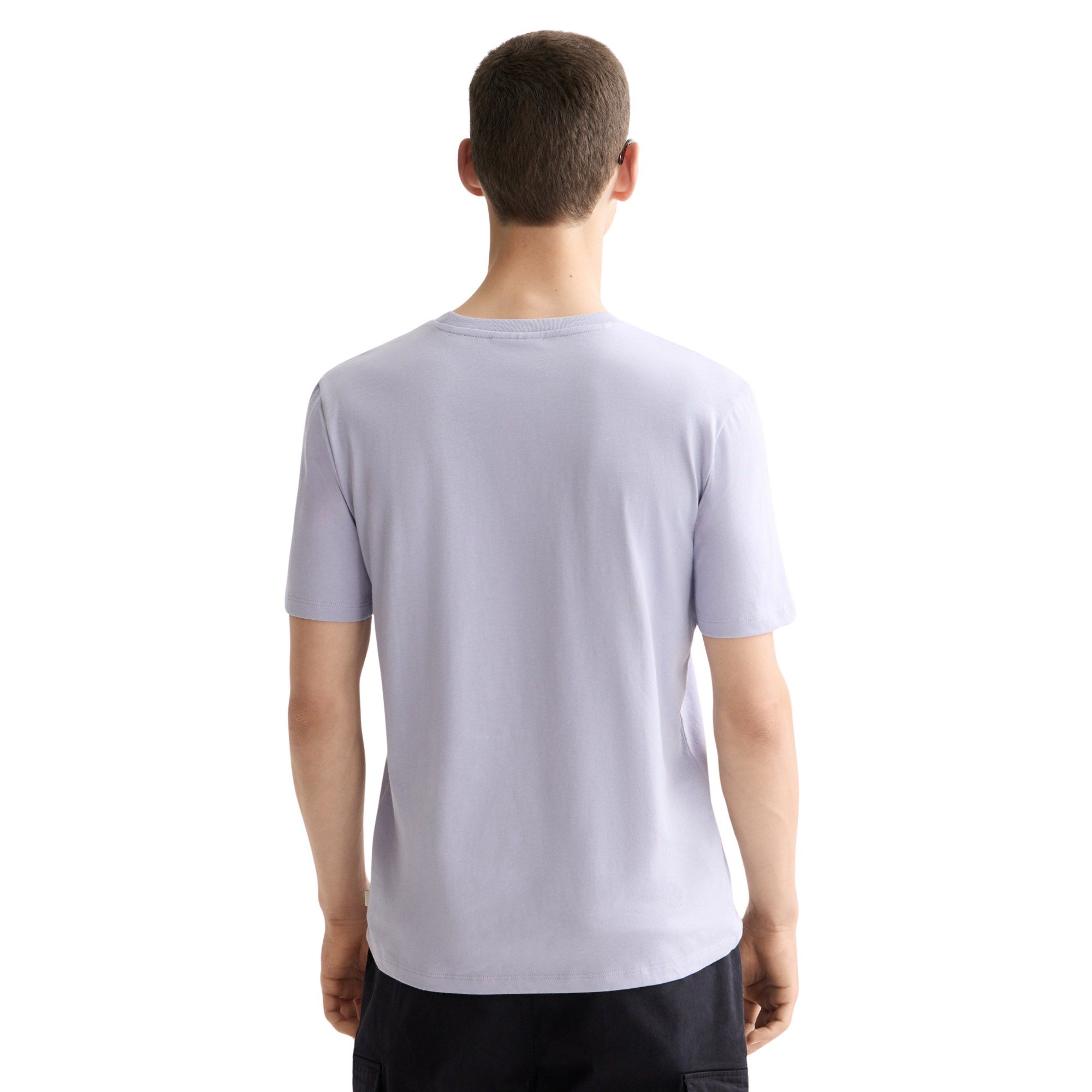 Scotch & Soda Regular Fit Chest Logo Shirt Heren