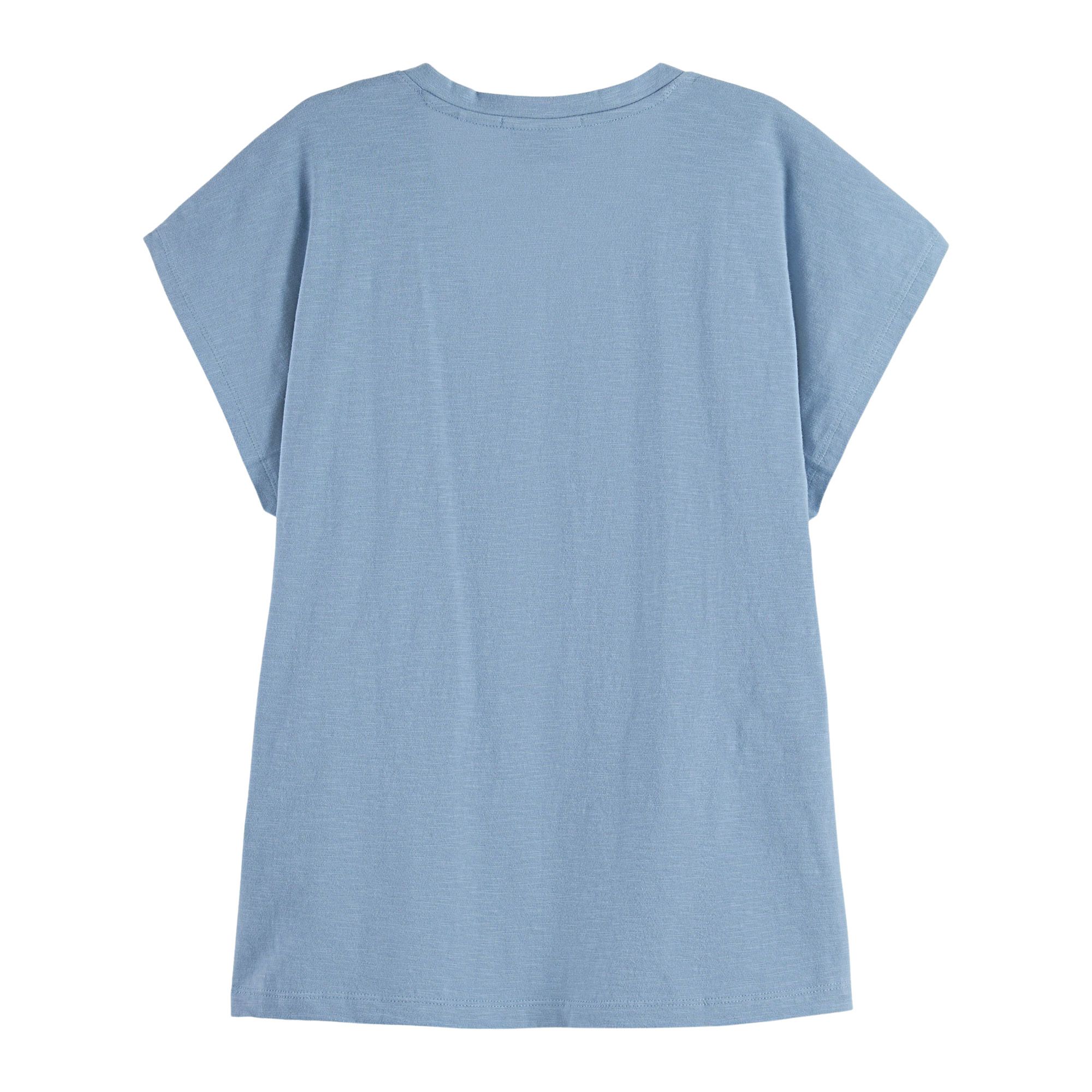 Scotch & Soda Slub V-neck Shirt Women